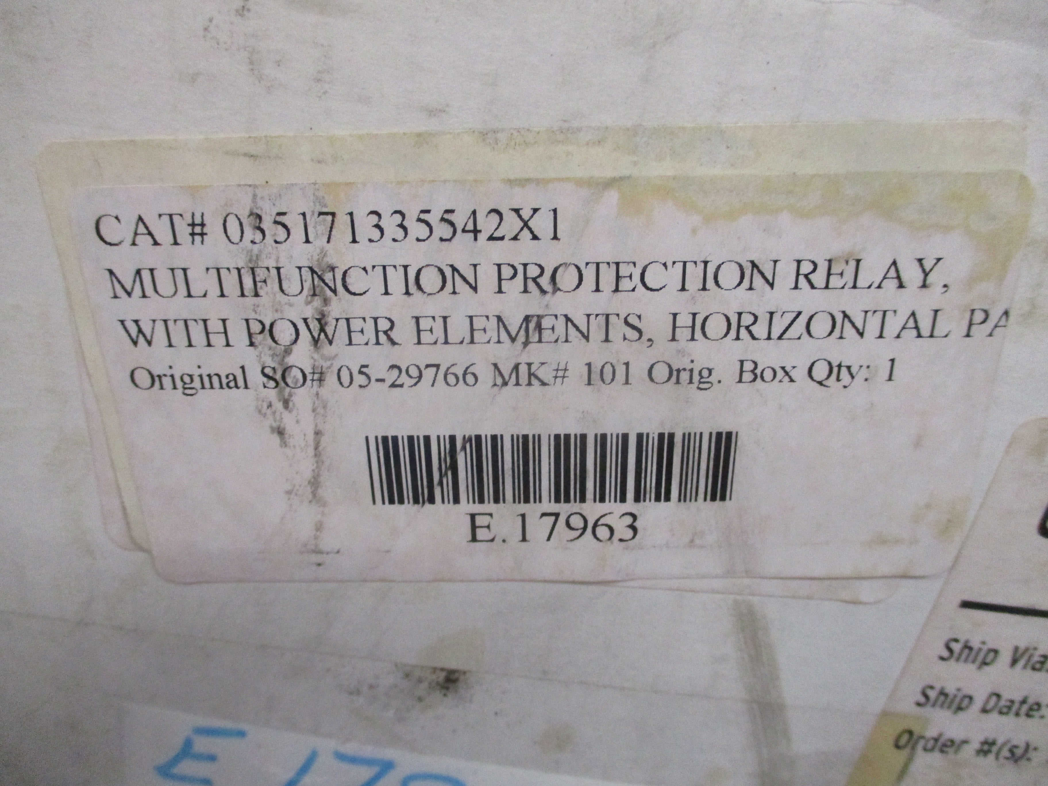SEL SEL-351 Directional Overcurrent Relay Reclosing Relay Fault Locator 035171335542X1 SELogic Control Equations *No Cables* New Surplus