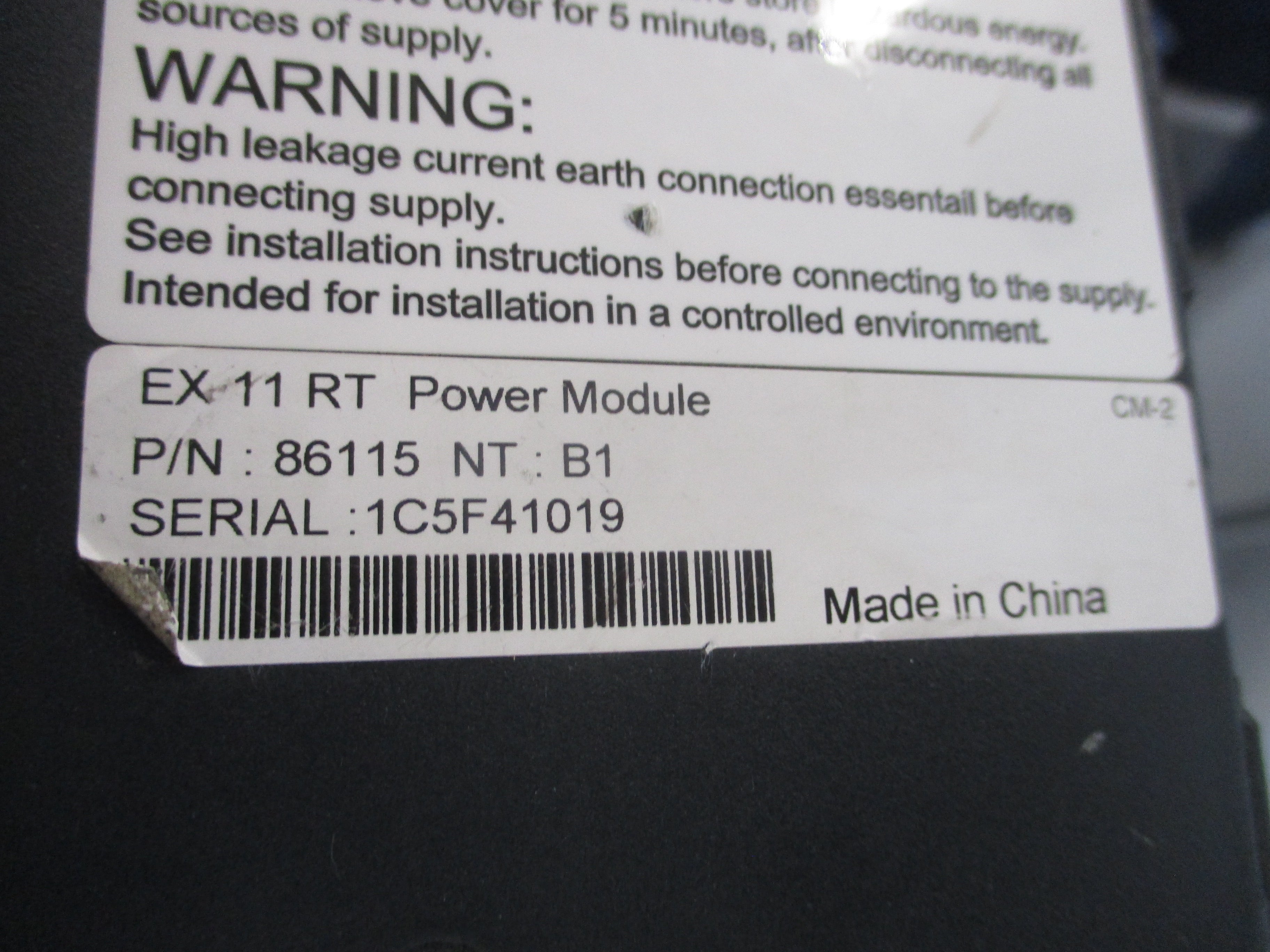 MGE EX 11 RT Power Module 86115 NT : B1 Used