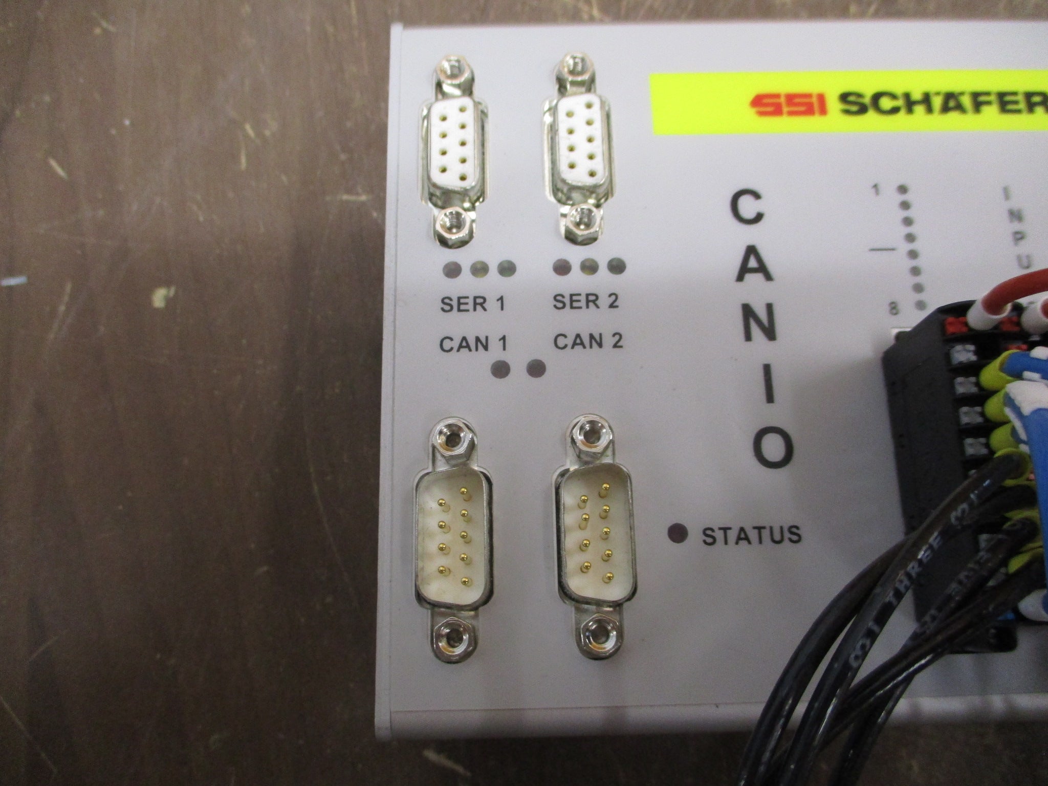 SSI Schafer Peem Can I/O H01CA008 V2.1 Used