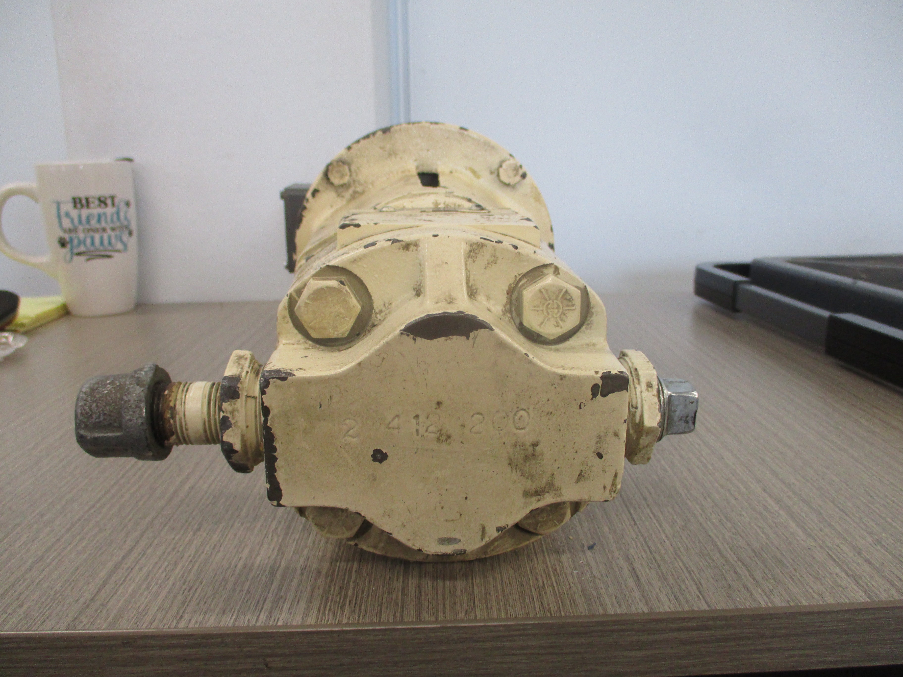 Viking Pump Spur Gear Pump W/Motor SG-0716-G0 1HP 1725RPM 208-230/460V 3Ph 60Hz * Dented Fan Cover * Used