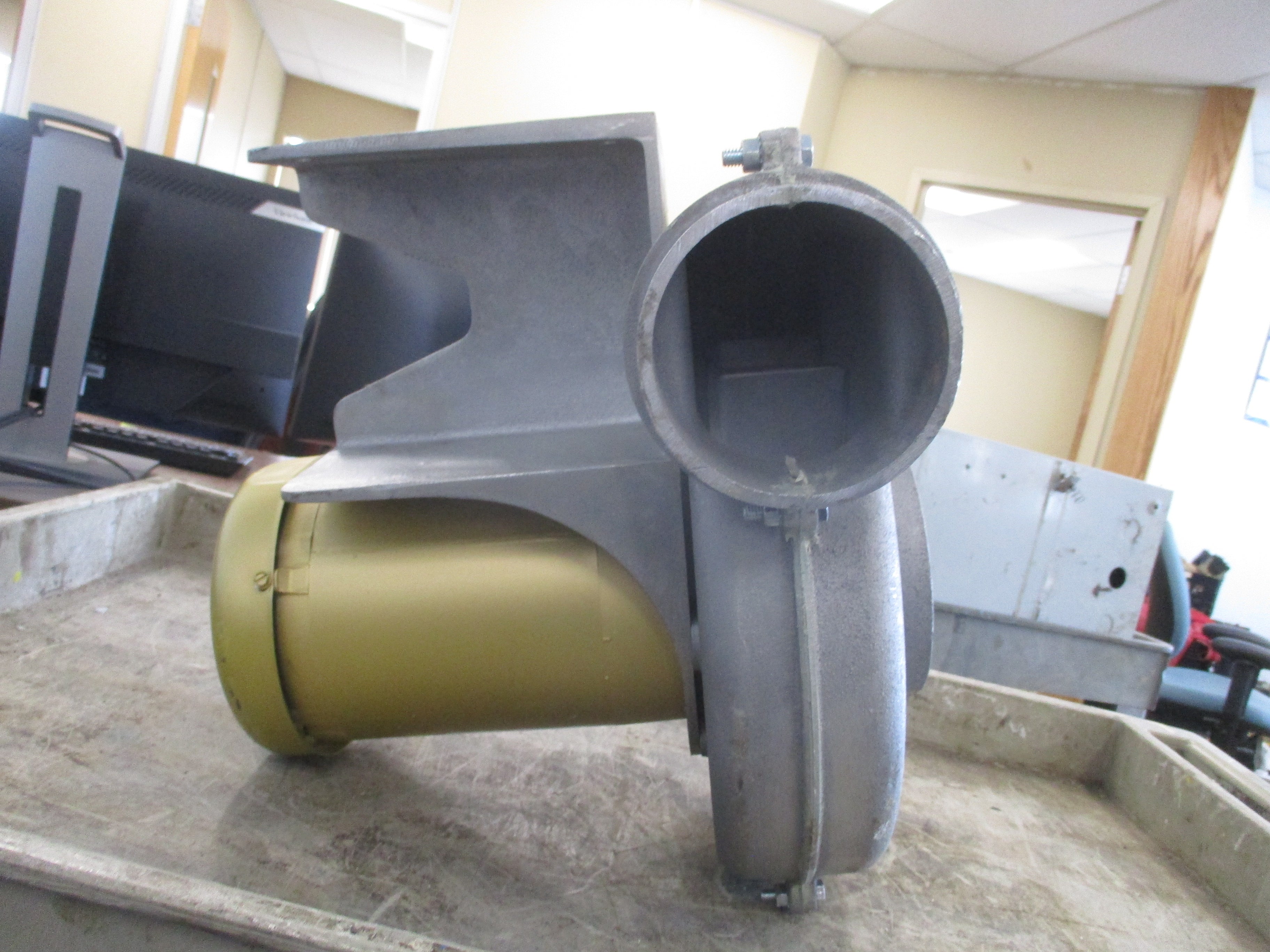 American Fan Co. Blower W/Motor AF-10 1.5HP 208-230/460V 3500RPM 3Ph Used