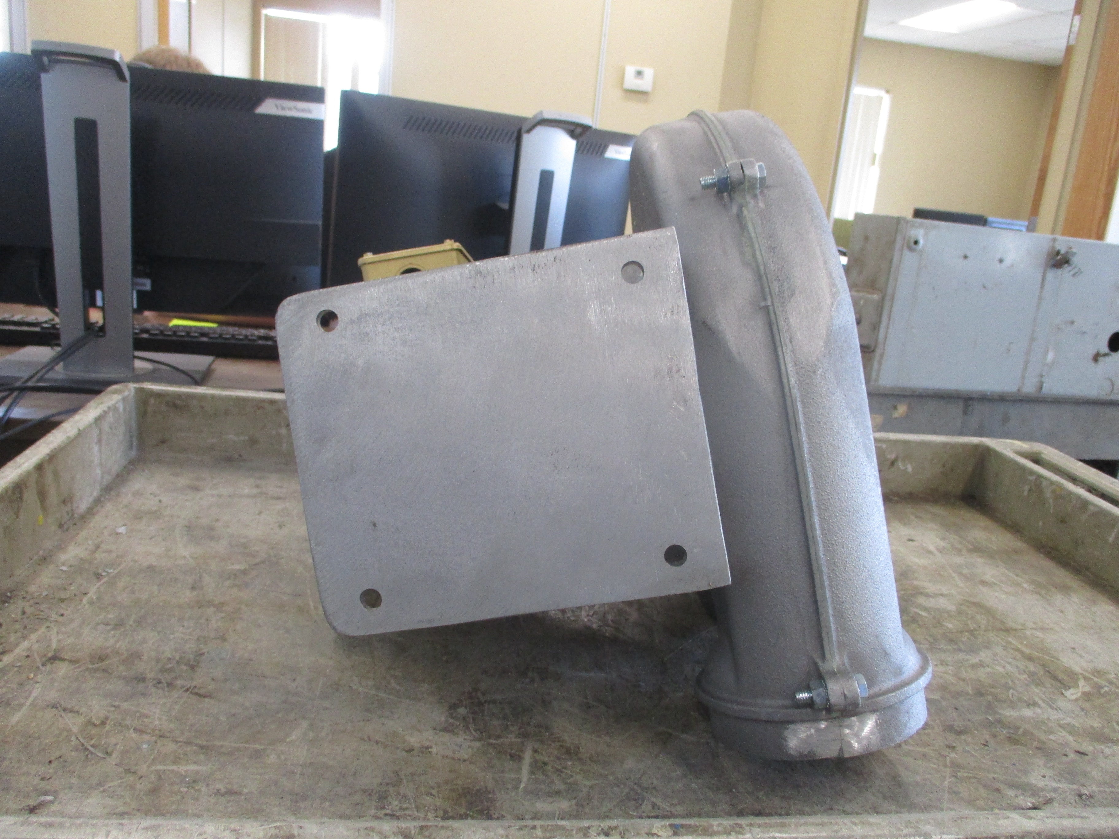 American Fan Co. Blower W/Motor AF-10 1.5HP 208-230/460V 3500RPM 3Ph Used