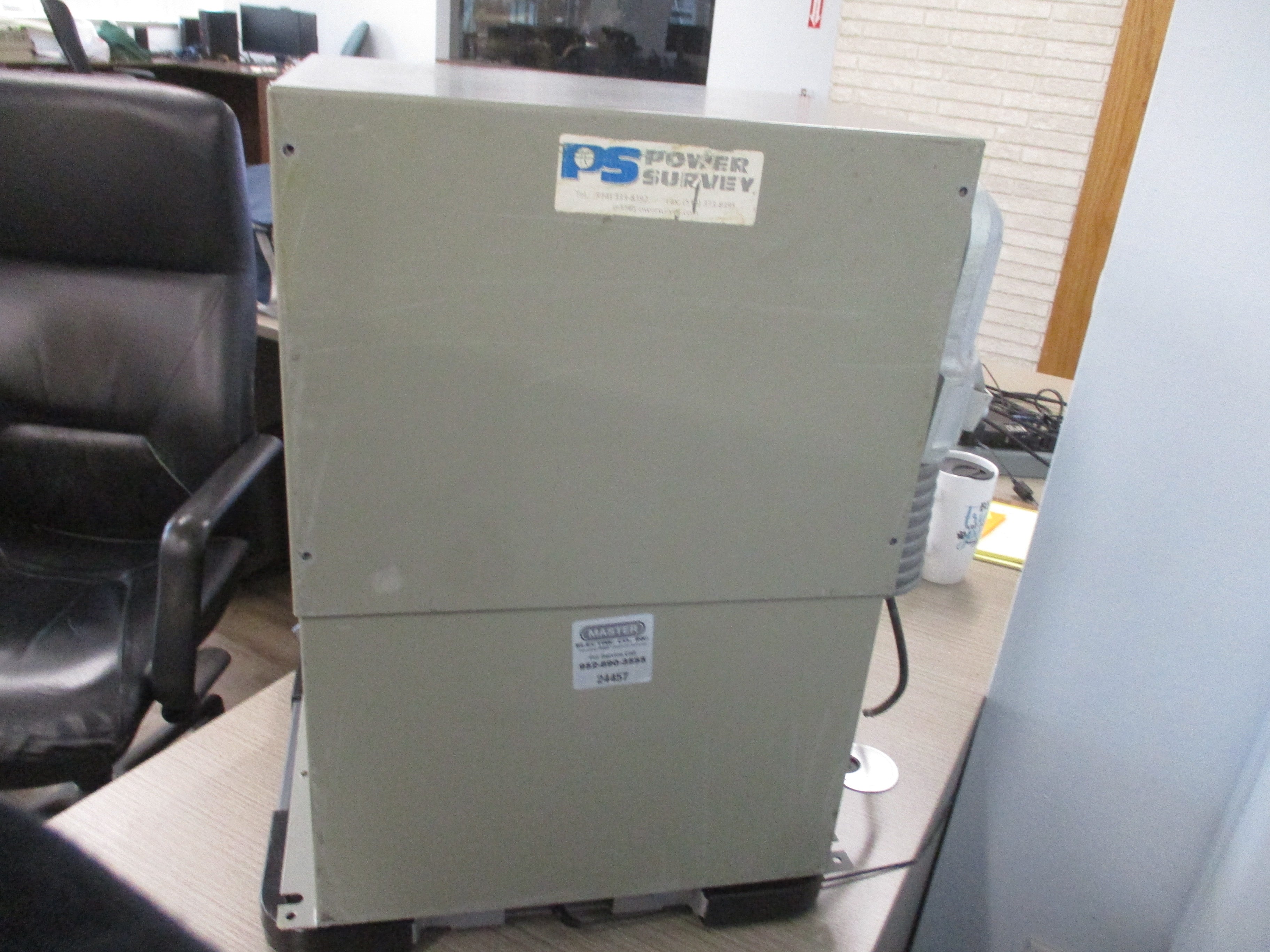 Power Survey Capacitor PS4D 120EFL 120kVAR 480V 9Ph 60Hz Used