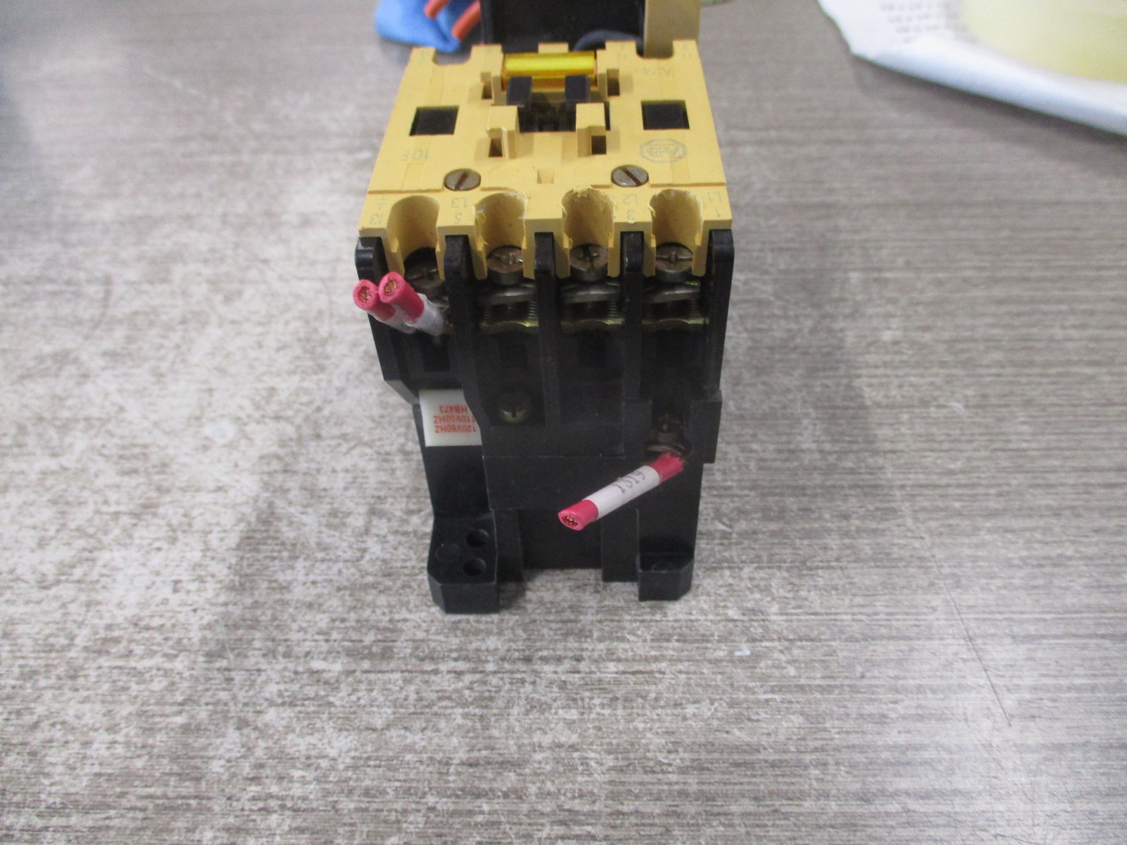Allen-Bradley Starter 100-A24ND3 / 193-BSC 24 120V Coil Trip: 16-24A 600V Used