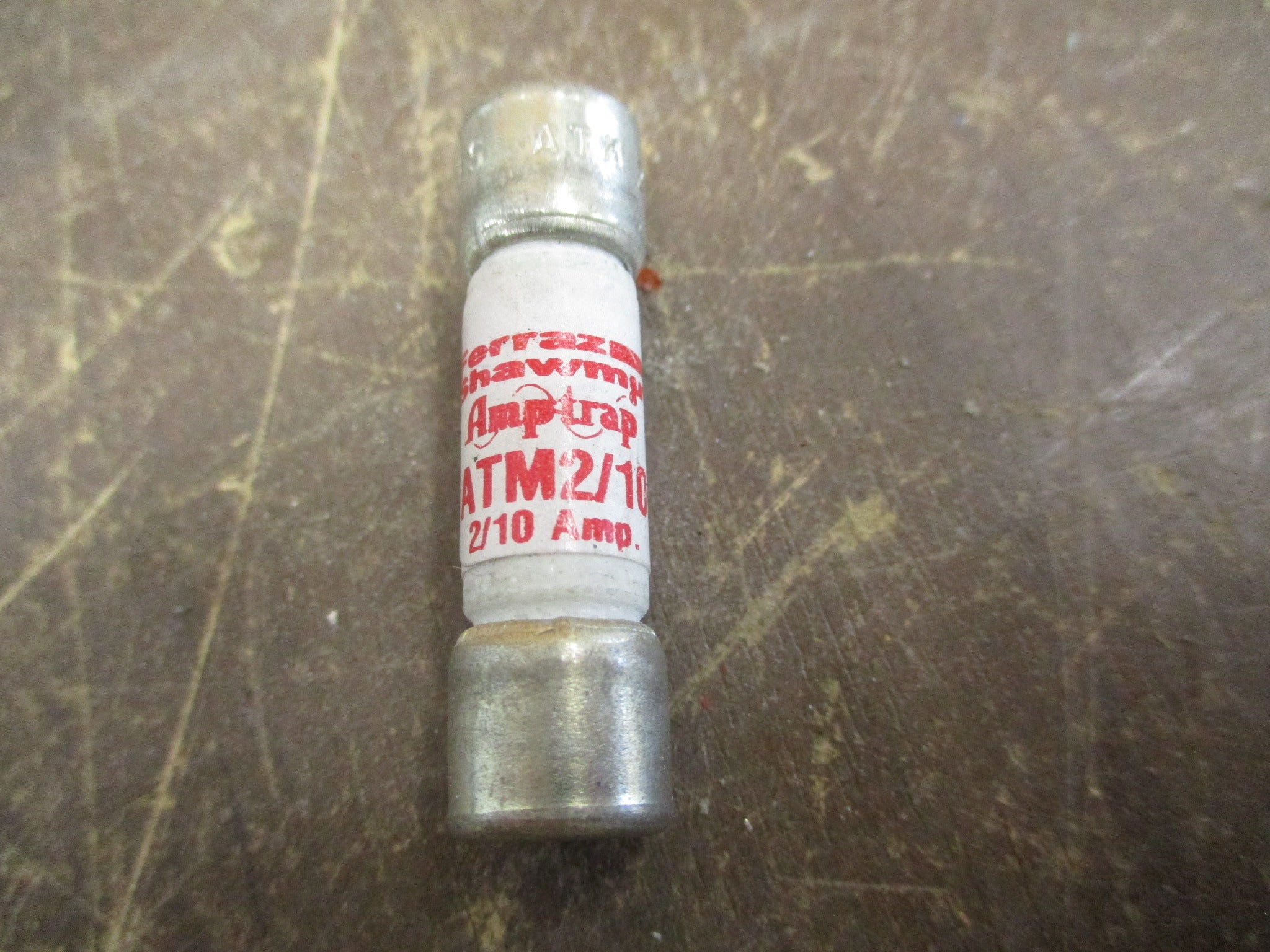 Ferraz Shawmut Amp-Trap Fuse ATM2/10 2/10A 600V *Lot of 6* Used