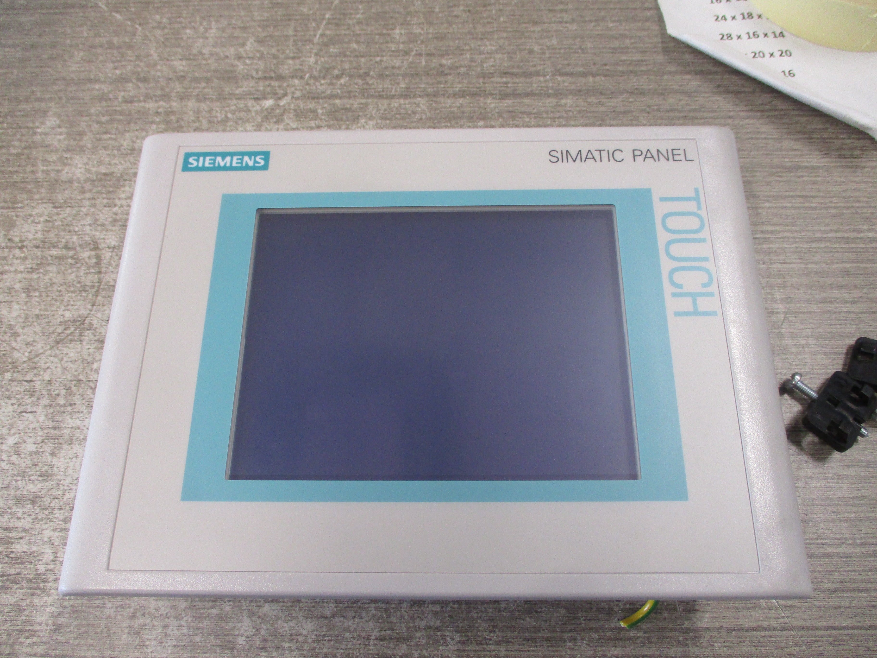 Siemens Simatic Touch Panel 6AV6 642-0BC01-1AX1 Used