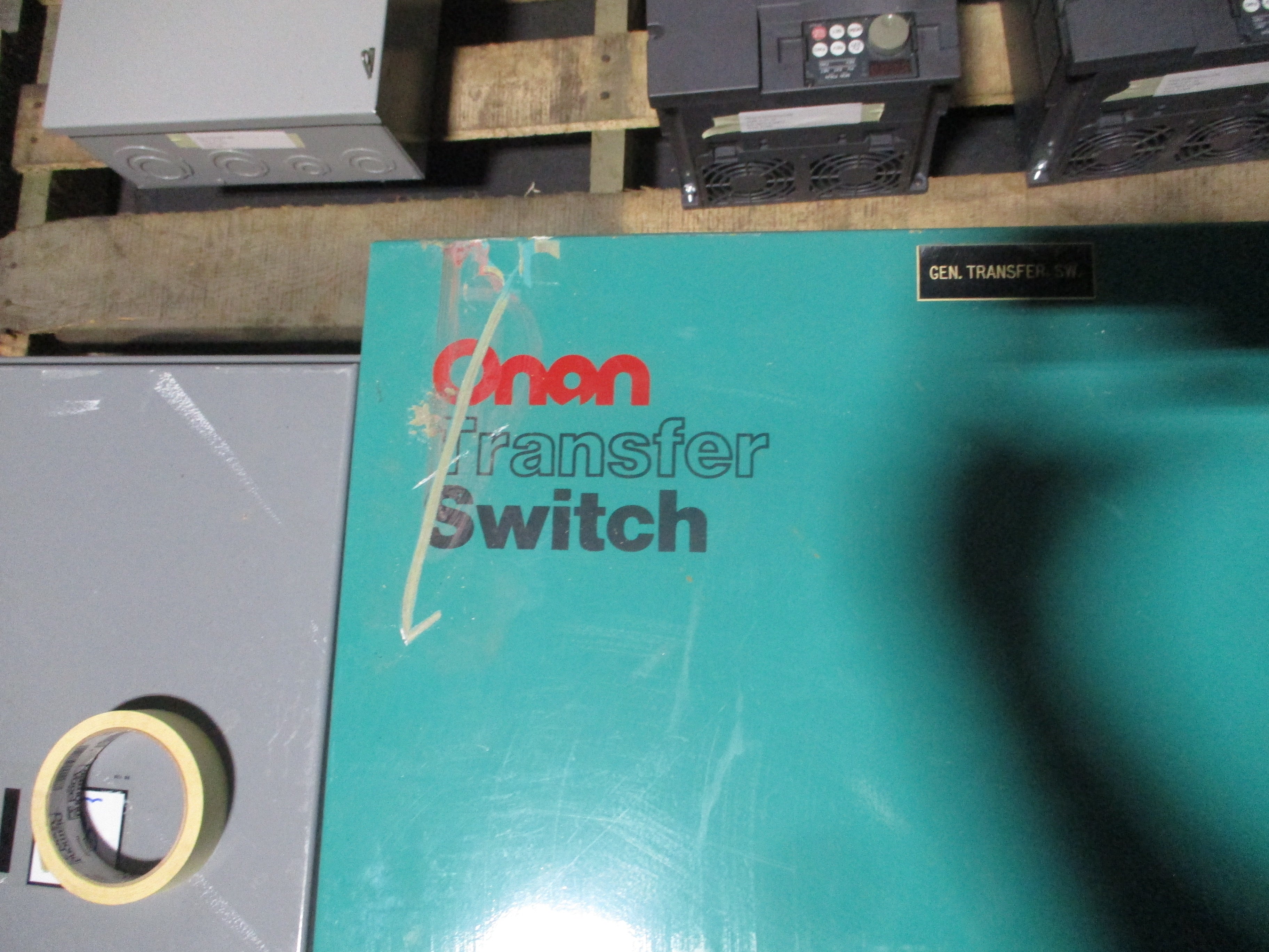 Onan Automatic Transfer Switch OTCU300-G/15G 300A 277/480V 60Hz 3Ph 4W Used