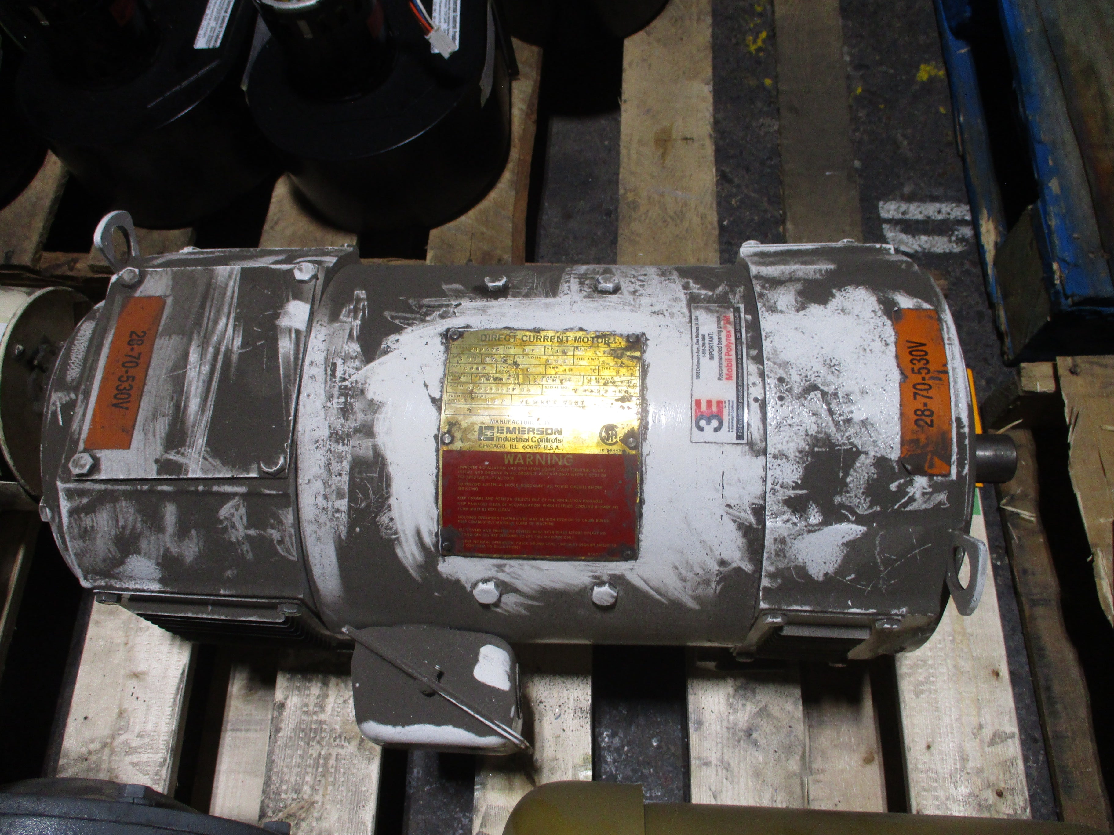 Emerson DC Motor 219CB452F01 10HP 300V 1750RPM Used