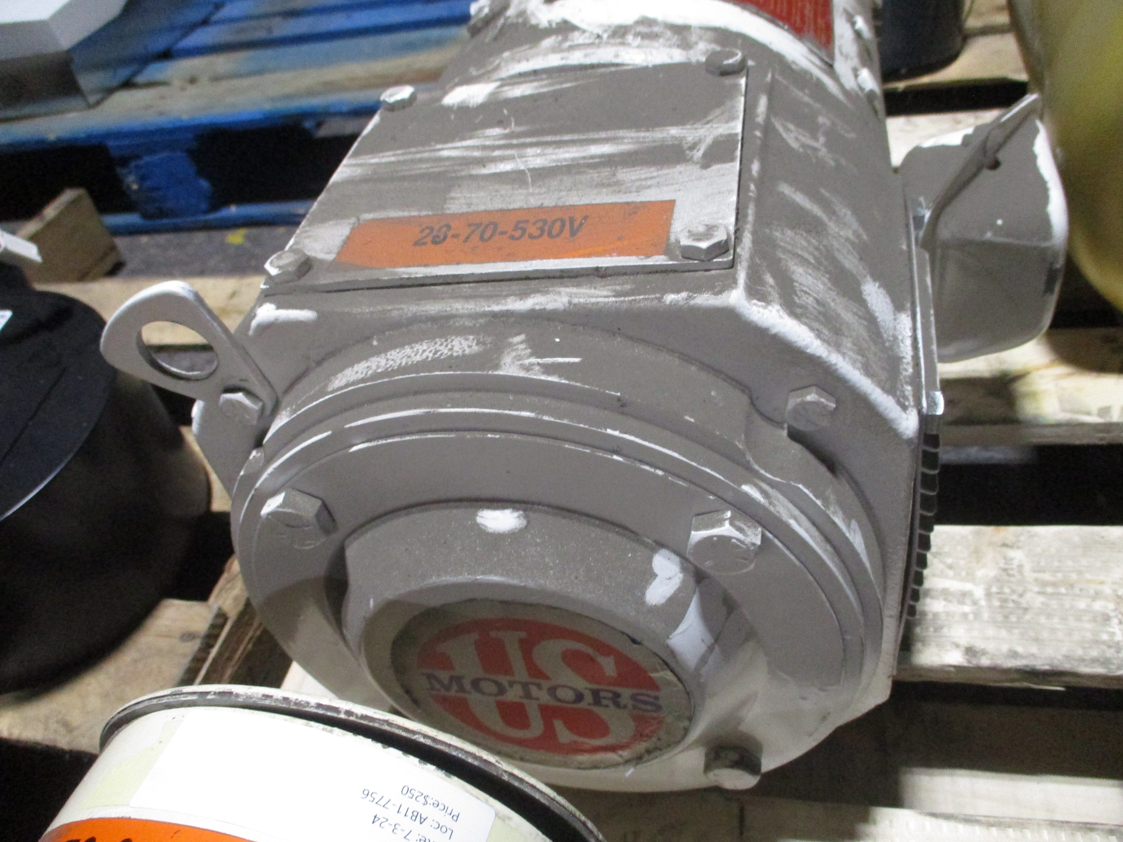 Emerson DC Motor 219CB452F01 10HP 300V 1750RPM Used