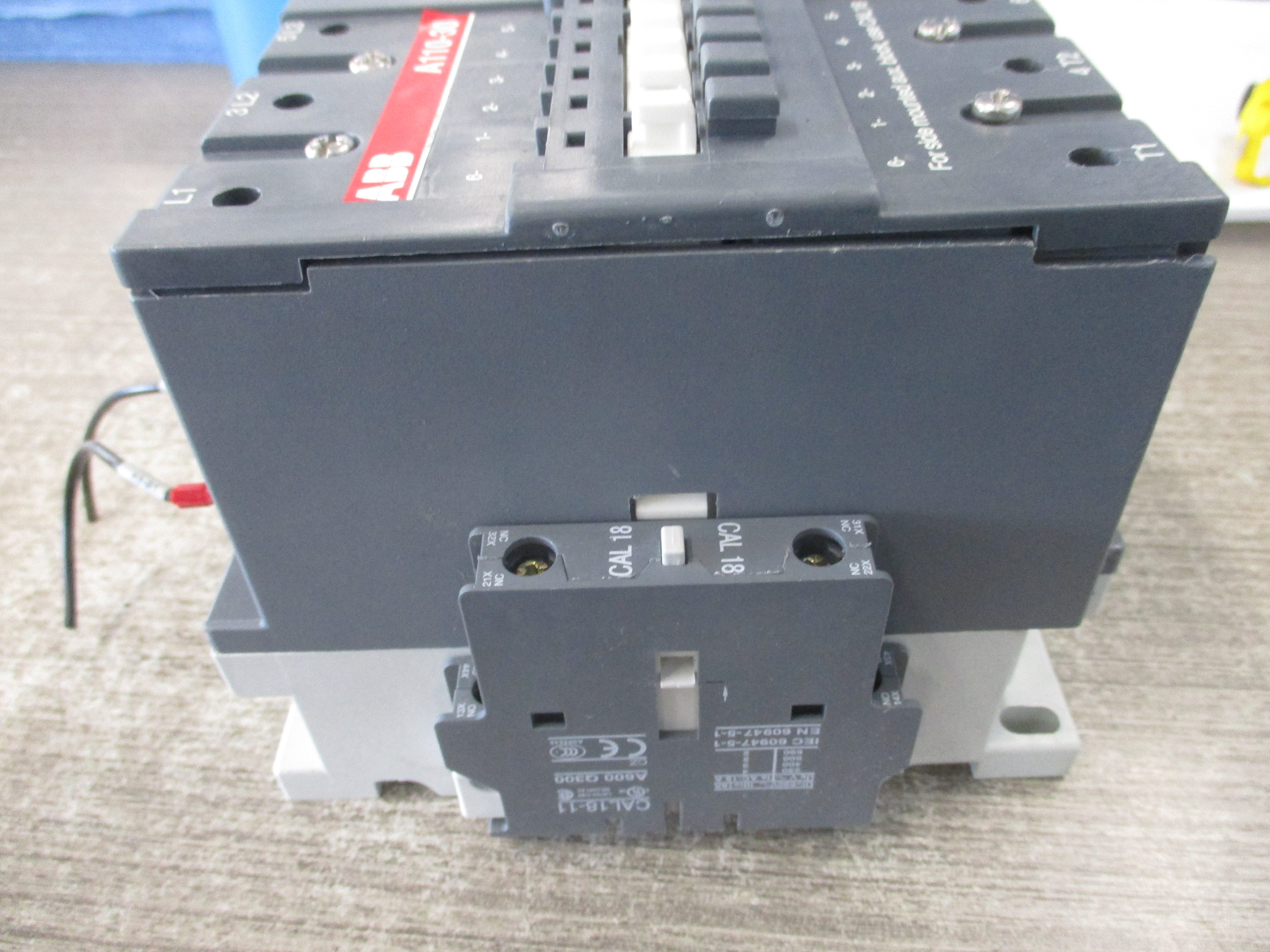 ABB Contactor A110-30 110-120V Coil Used