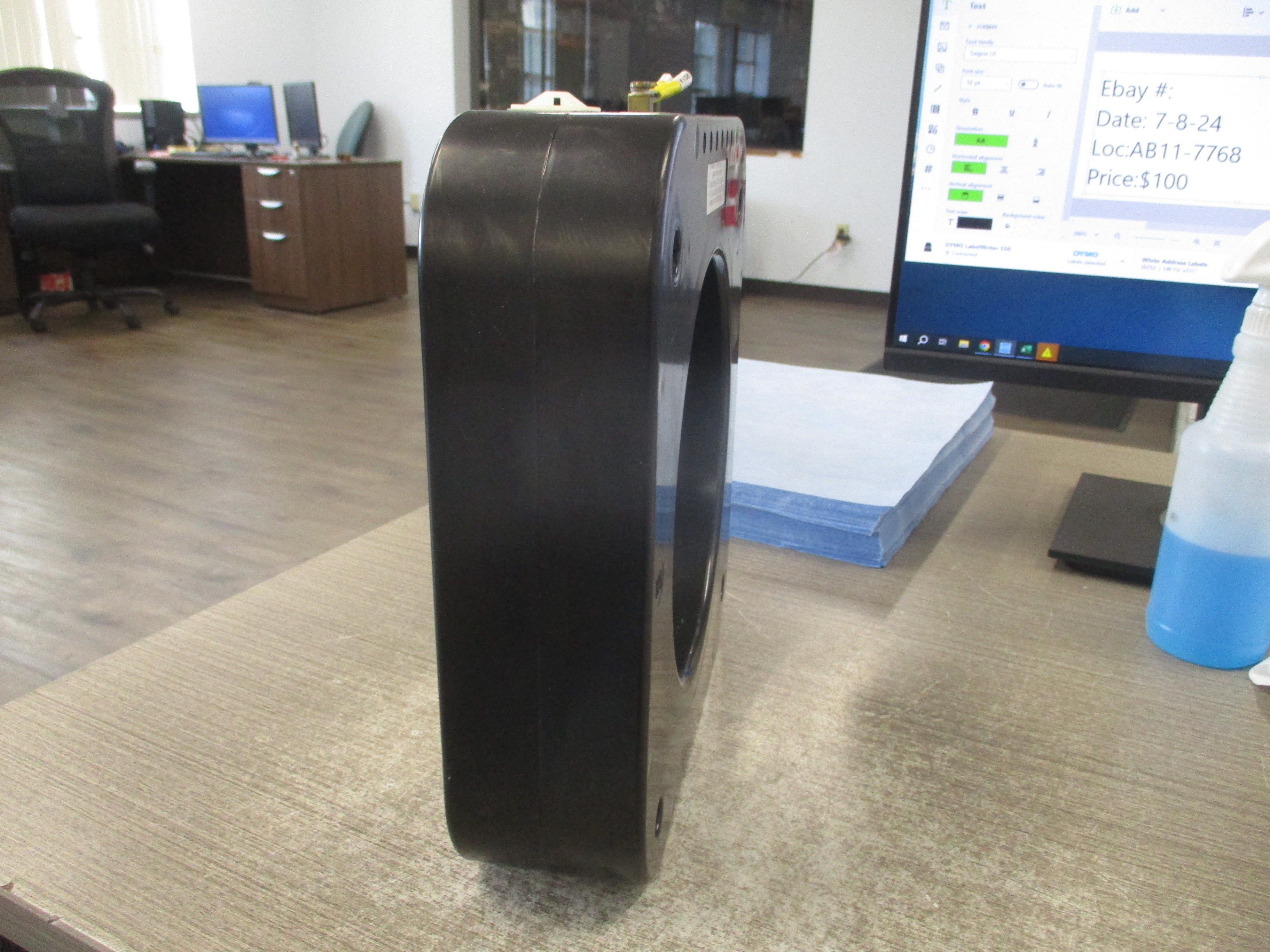 Instrument Transformers Current Transformer 142-502 Ratio 5000:5A 600V 50-400Hz 10kV BIL Used