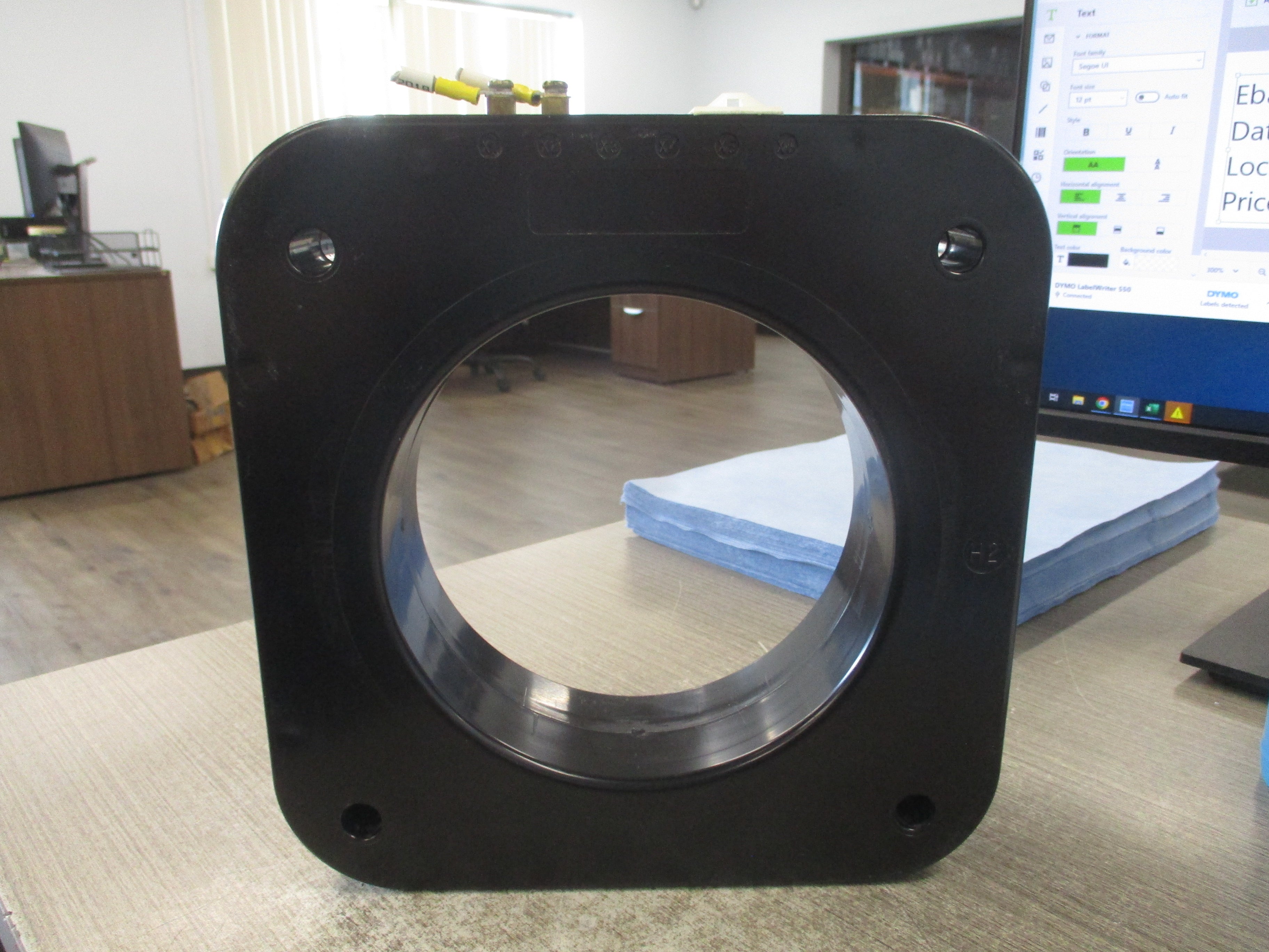 Instrument Transformers Current Transformer 142-502 Ratio 5000:5A 600V 50-400Hz 10kV BIL Used