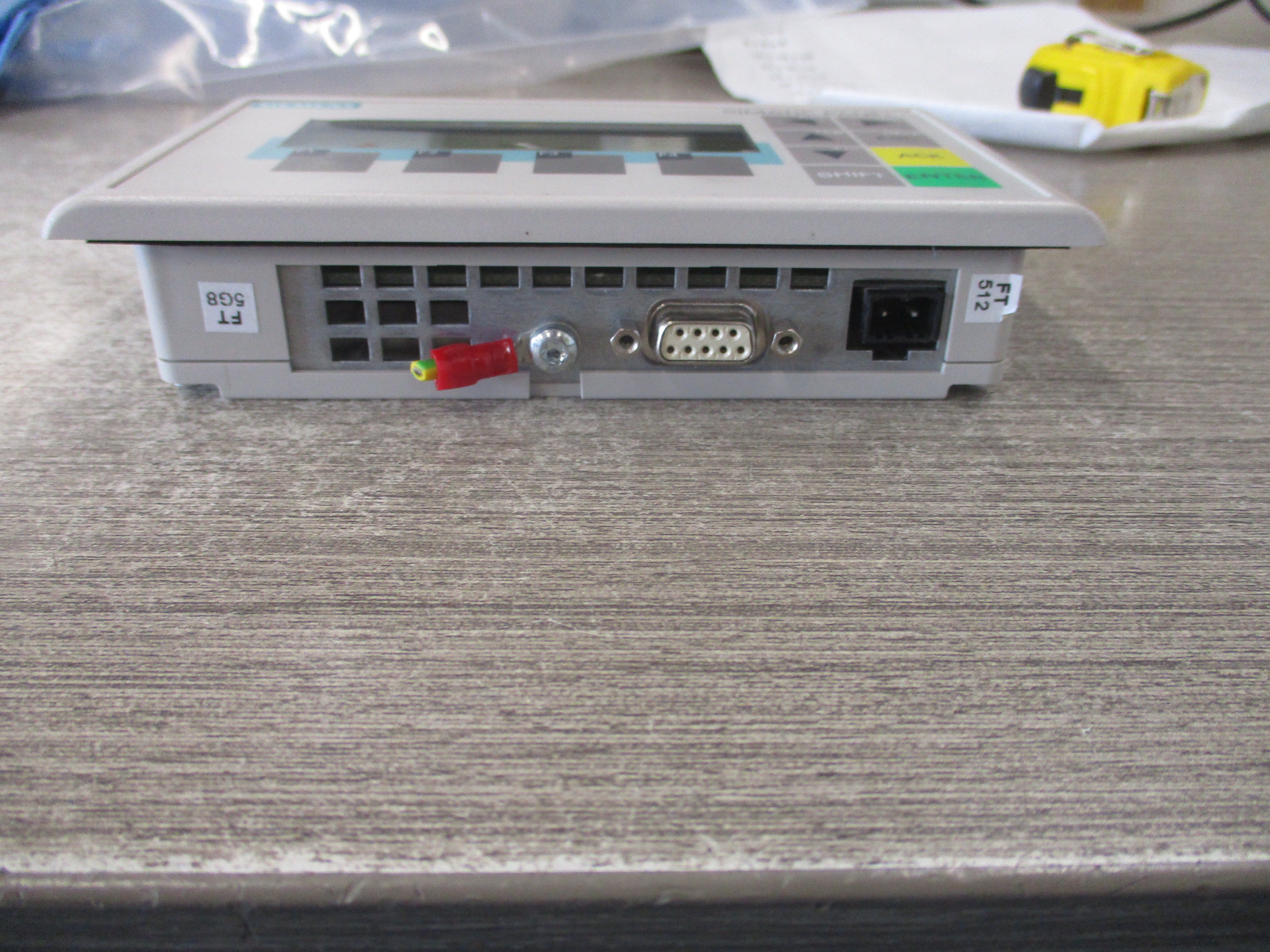 Siemens Simatic OP73 Operator Panel 6AV6 641-0AA11-0AX0 * No Power Connector Used