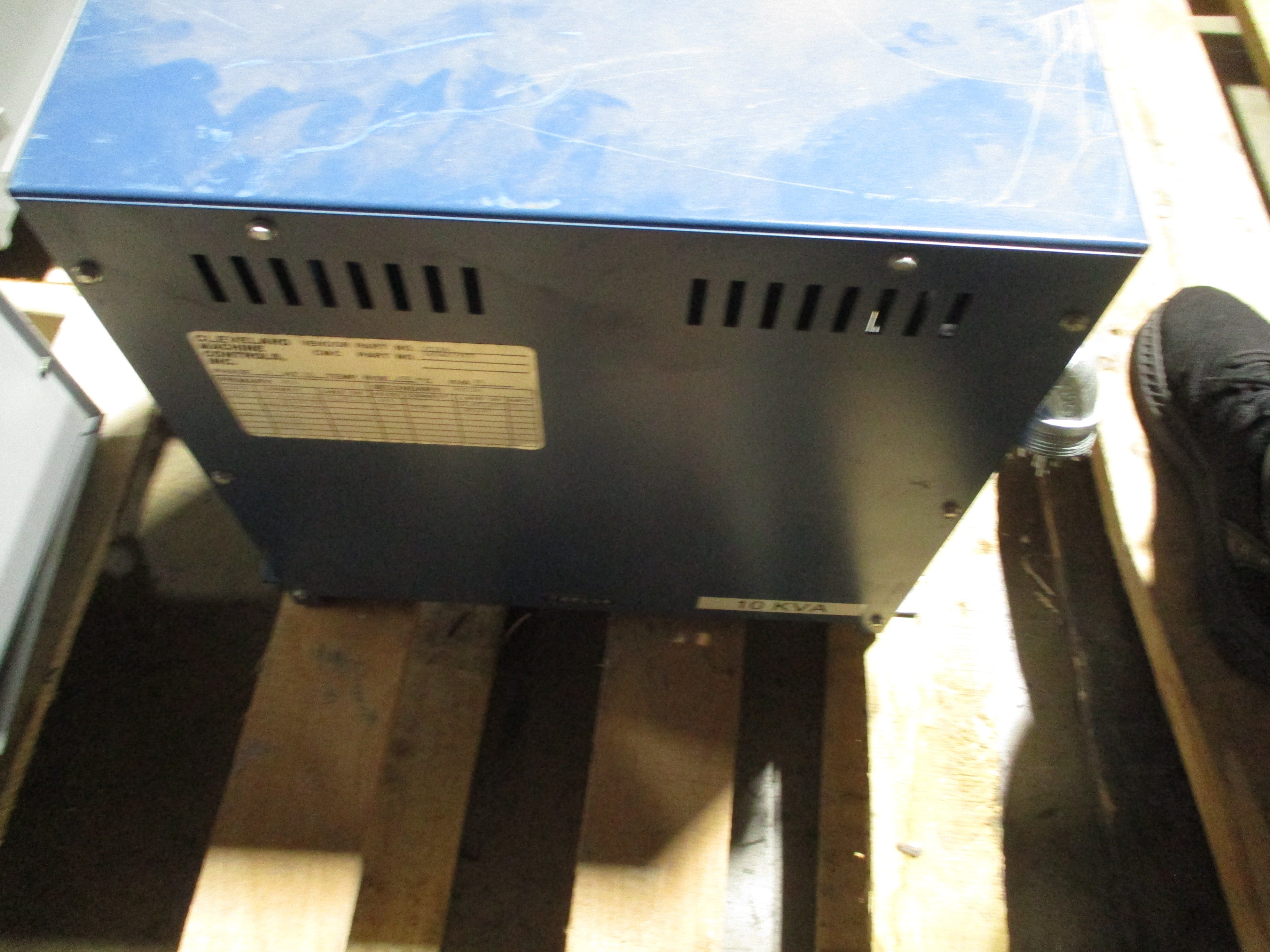 Cleveland Machine Controls Transformer 143A09377 10kVA Pri: 240/480V Sec: 115V 6