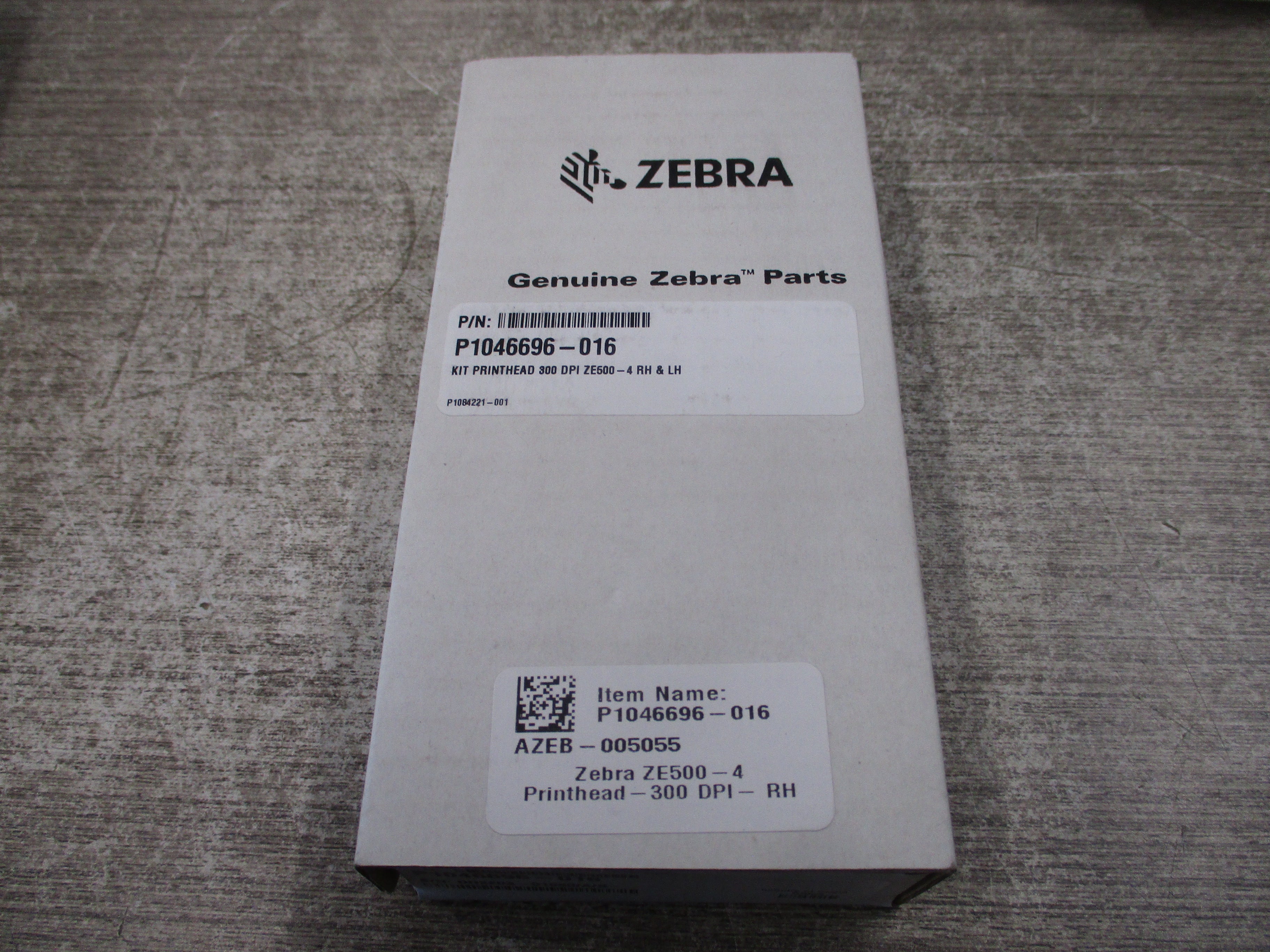 Zebra Printhead Kit P1046696-016 300 DPI New Surplus