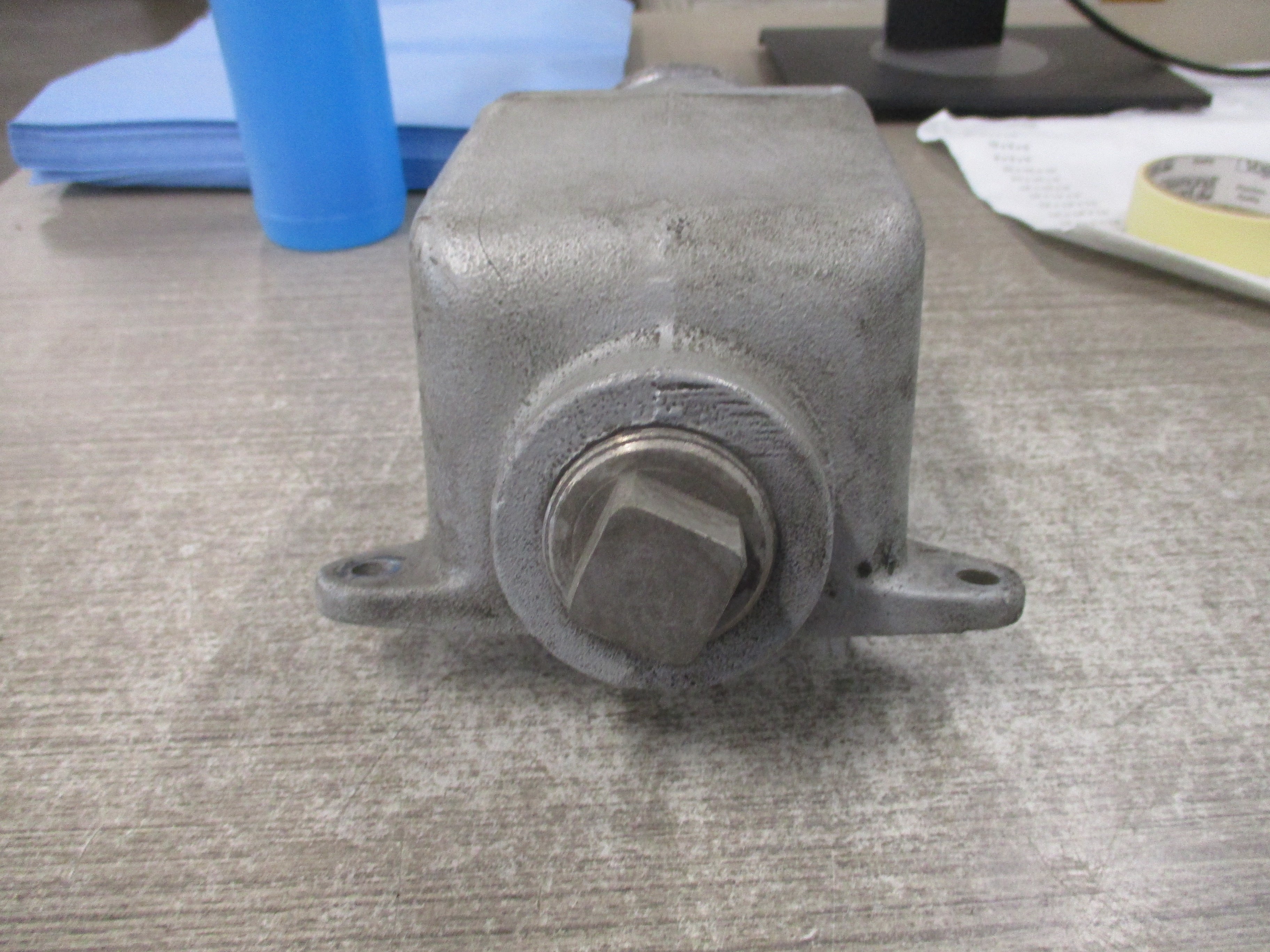 Appleton Powertite Receptacle ADR-6034 60A 600V 3W 4P W/Base *No Cover* Used
