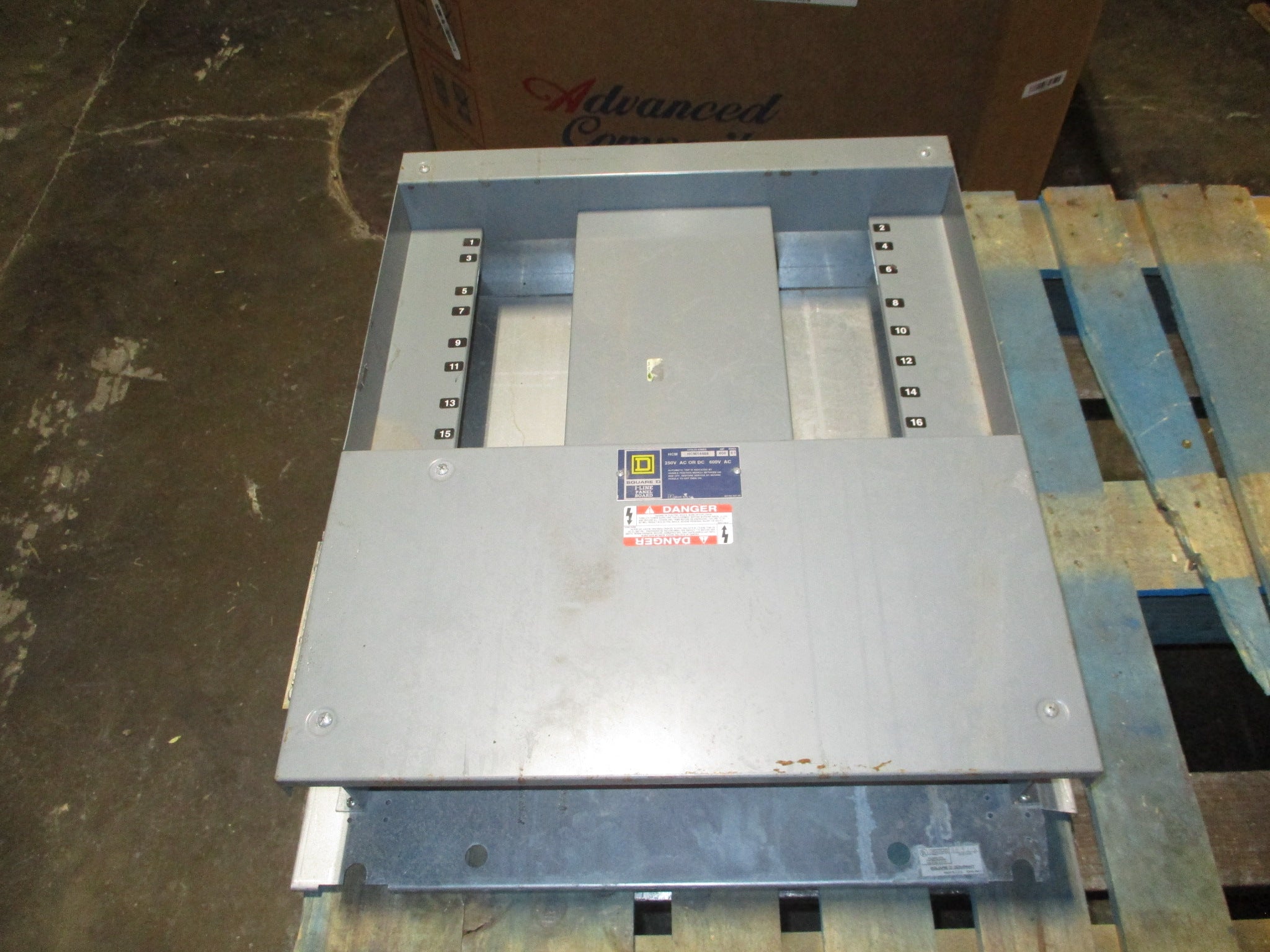 Square D I-Line Panelboard Interior HCM14488 Ser. E1 800A 600V Used