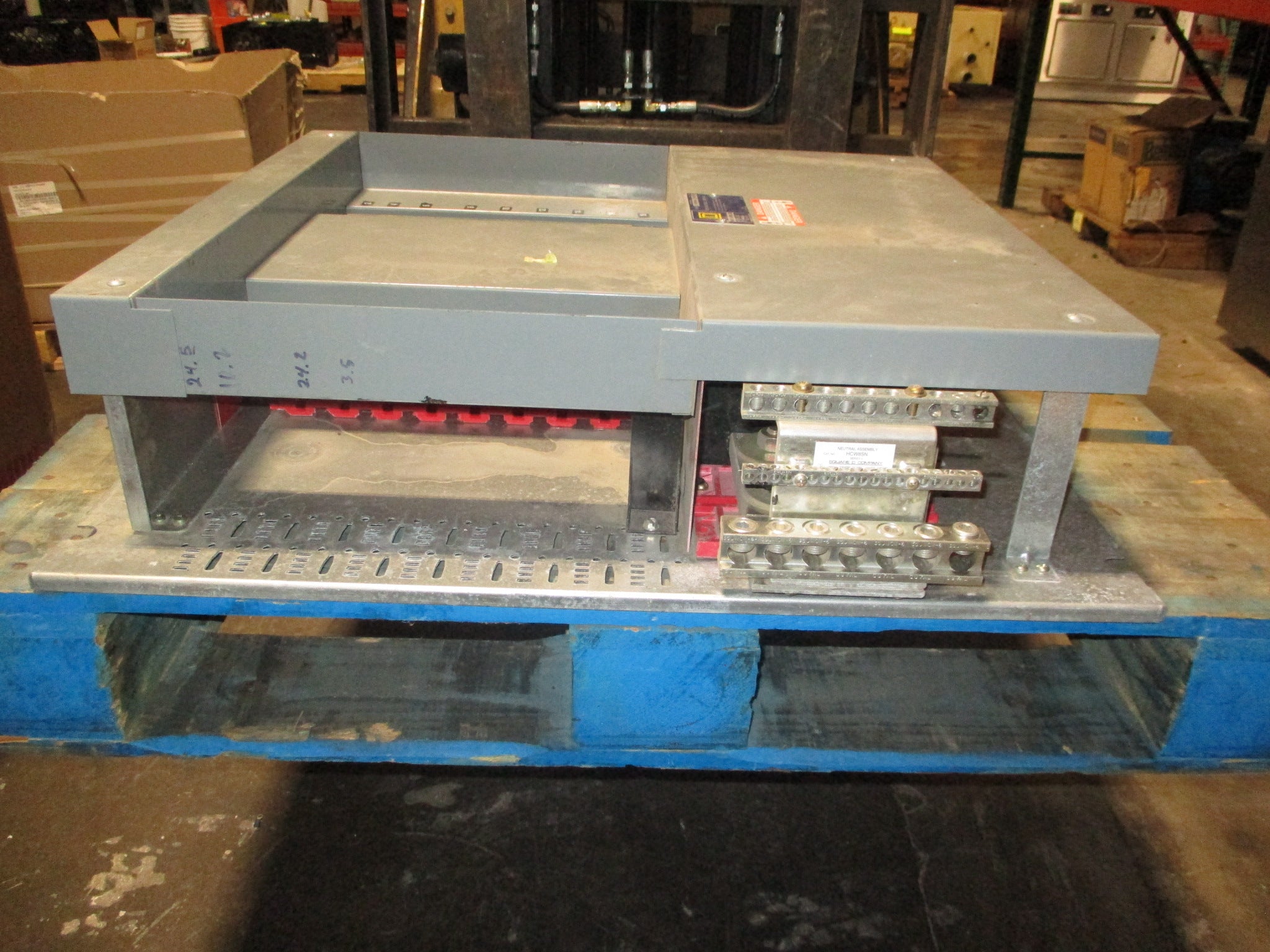 Square D I-Line Panelboard Interior HCM14488 Ser. E1 800A 600V Used