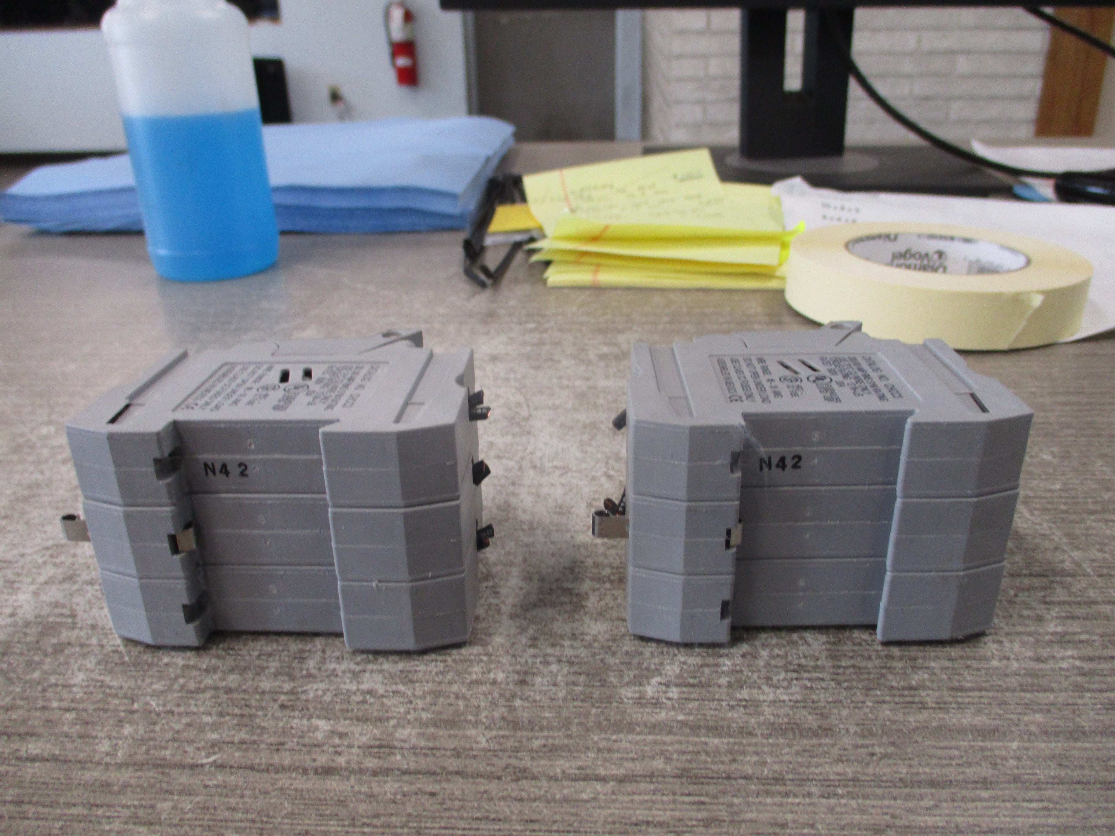 Buss Fuseholder CHCC3 30A 600V 3P * Lot of 2 * Used