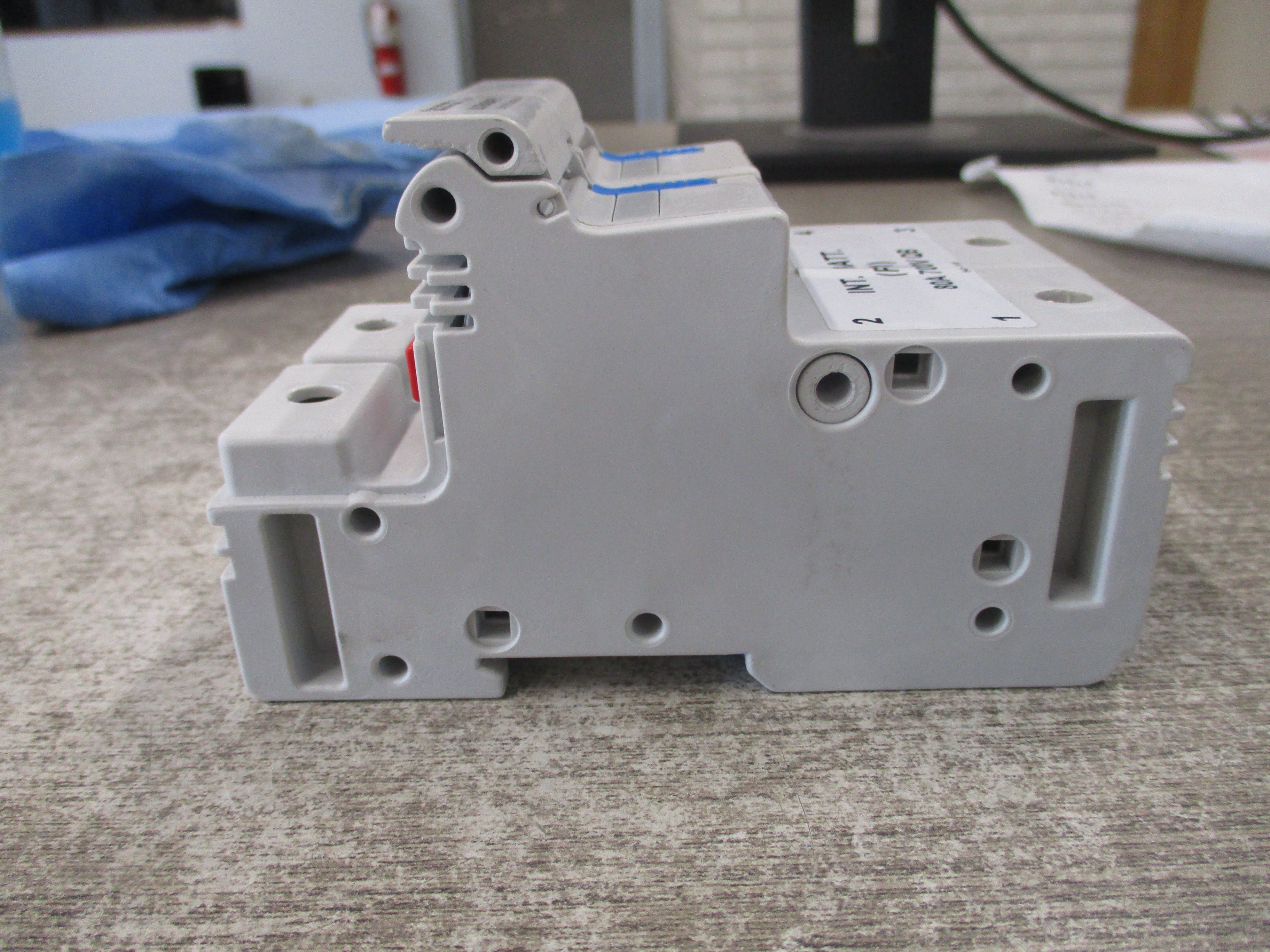 Ferraz Shawmut Ultrasafe Fuse Holder US222 125A 750V 2P Used