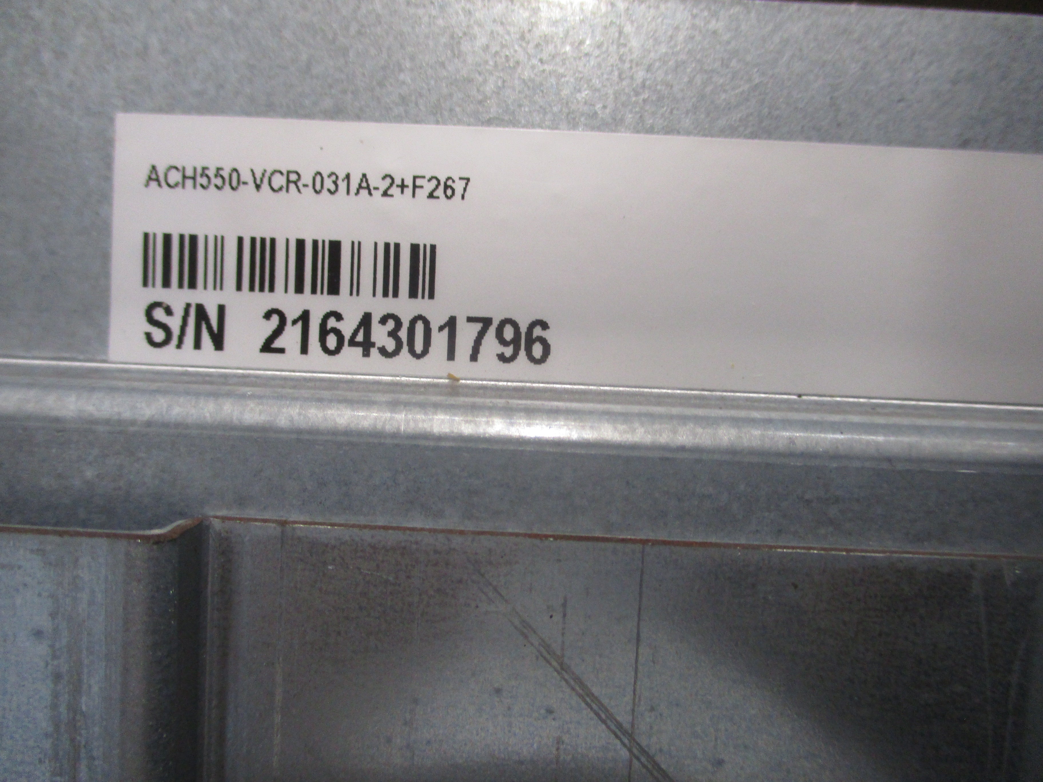 ABB ACH550 AC Drive W/Bypass ACH550-VCR-031A-2+F267 10HP 3Ph Input: 3PH 48-63Hz