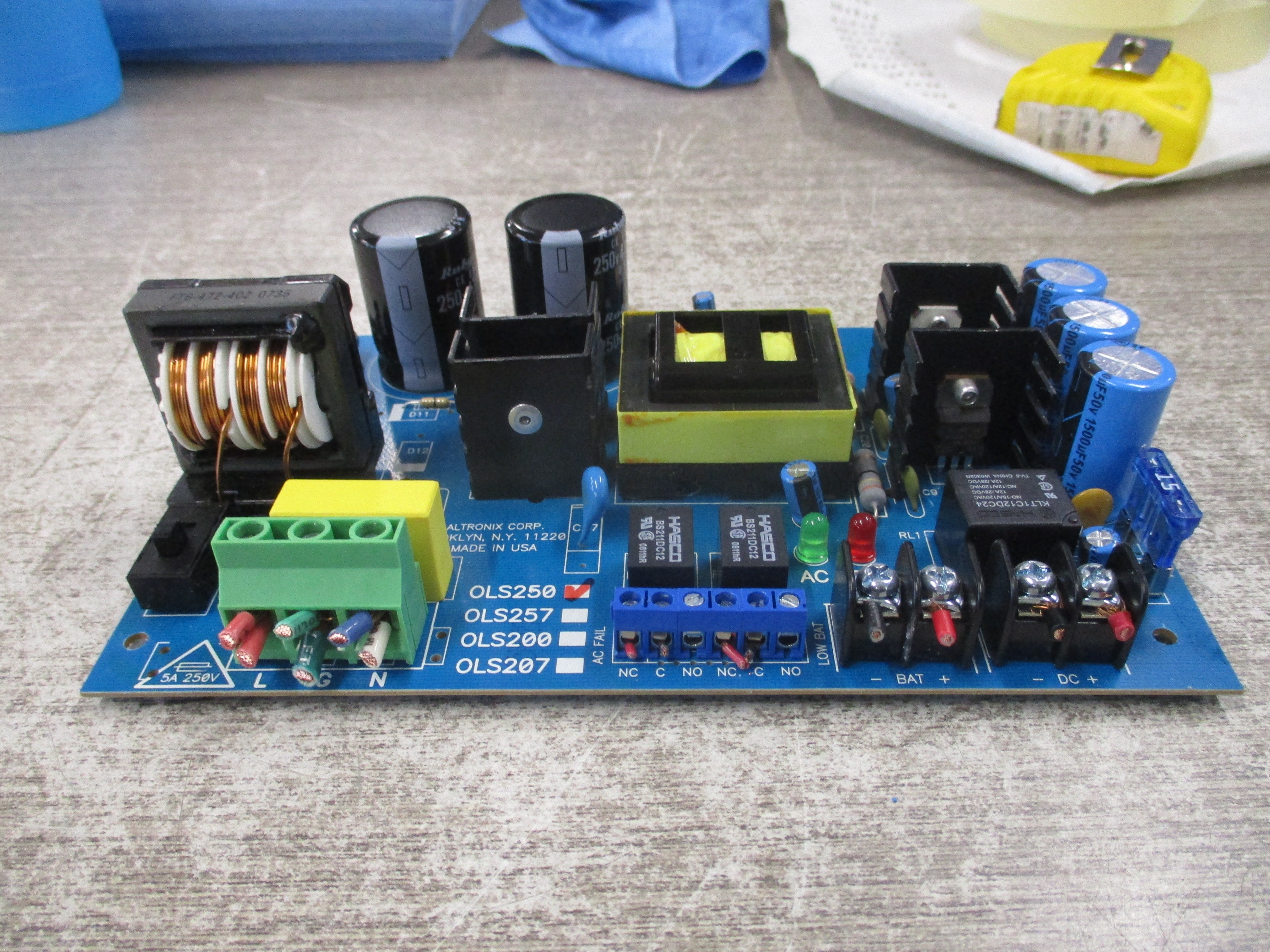 Altronix Offline Switching Power Supply OLS250 Used