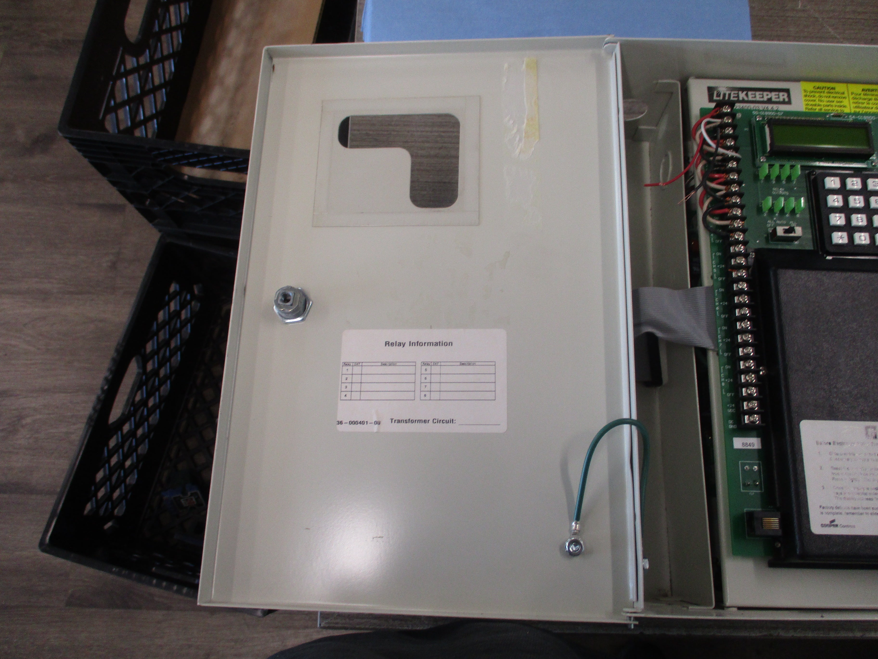 Greengate Litekeeper Lighting Control Panel 83-023400-03 V4.4.2 *No Key* Used