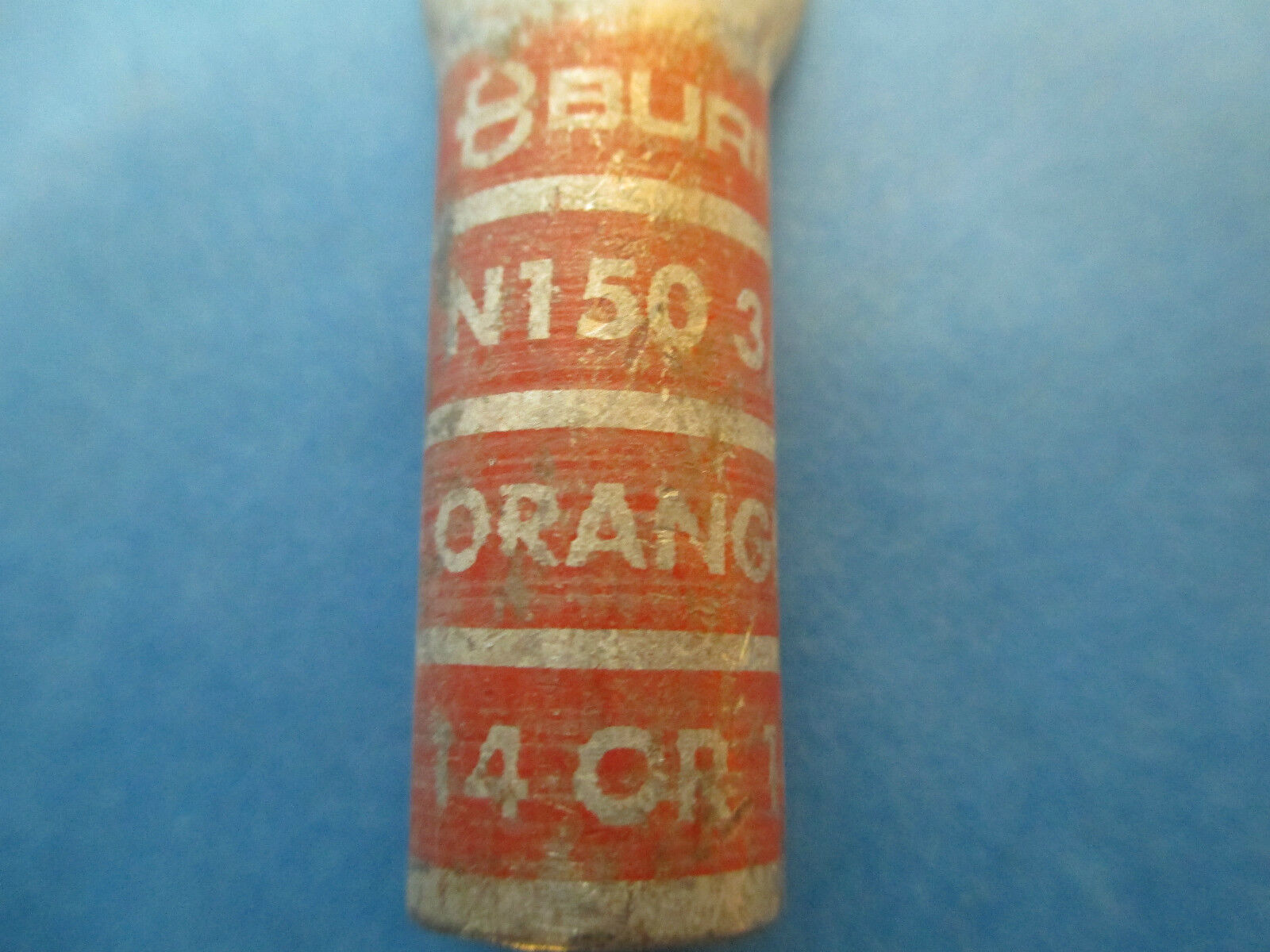 Burndy Crimp Lug YA27-2N, N150 3/0 STR, Orange 14 or 101 New Surplus