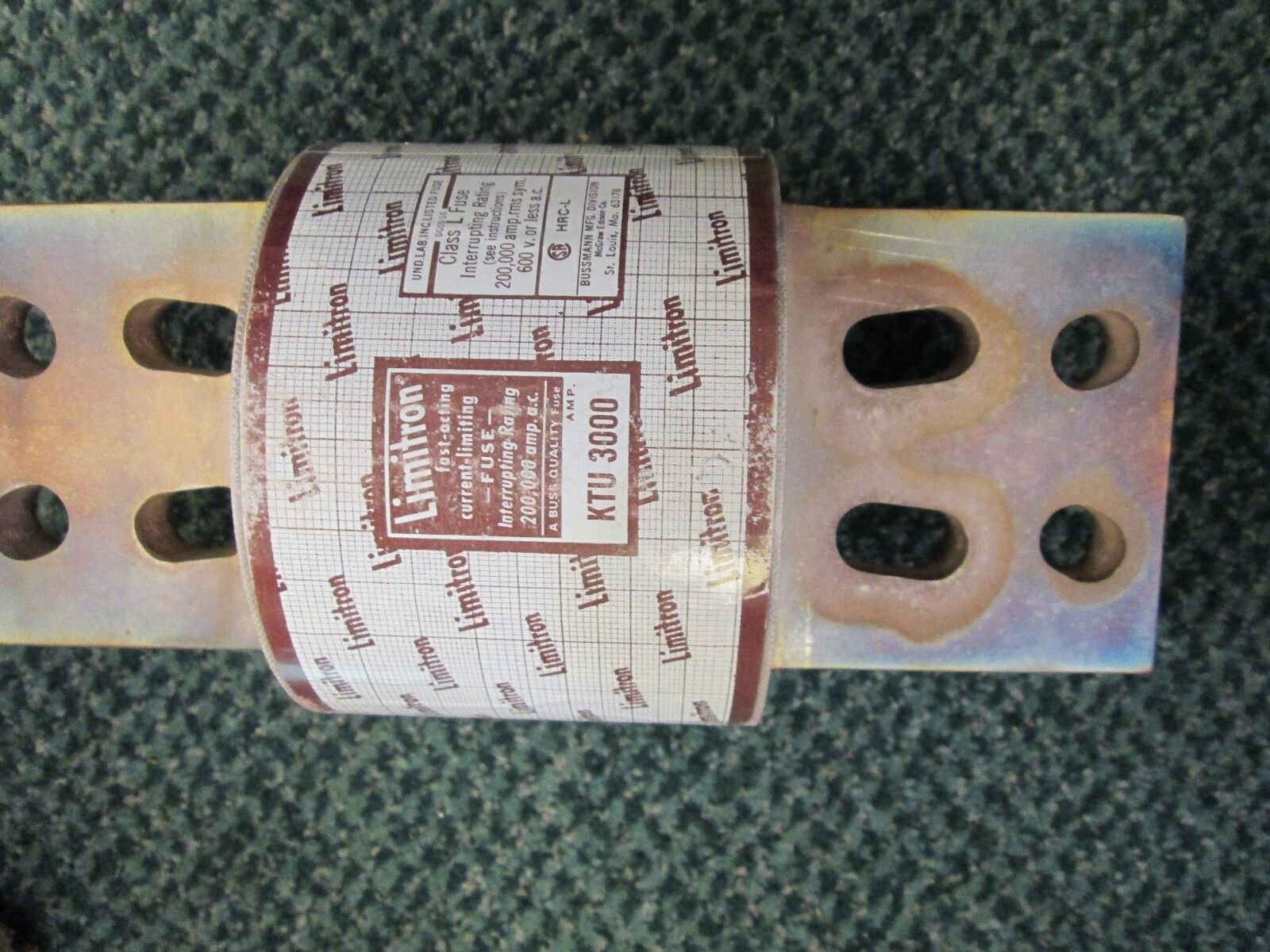 Bussmann Fuse, KTU3000, 3000A, 600V, New Surplus