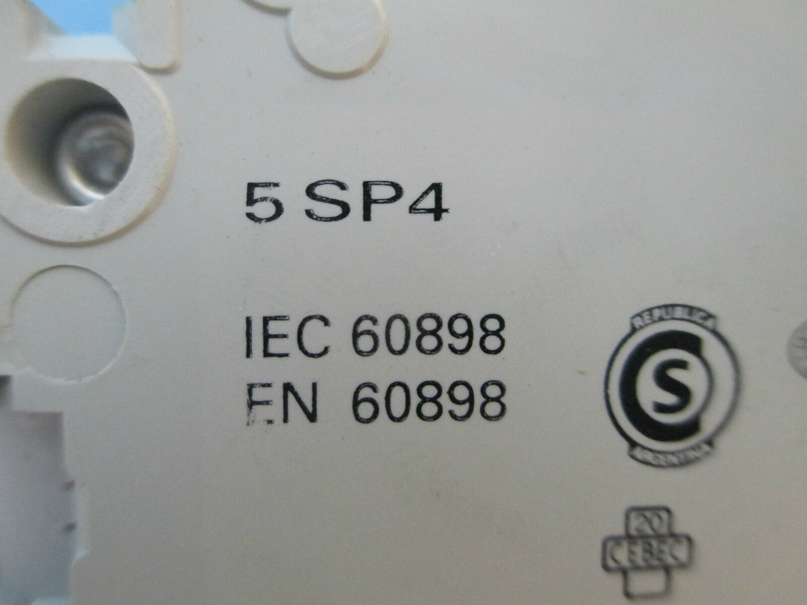 Siemens Circuit Breaker, 5SP43 MCB C63, 3P 63A Used