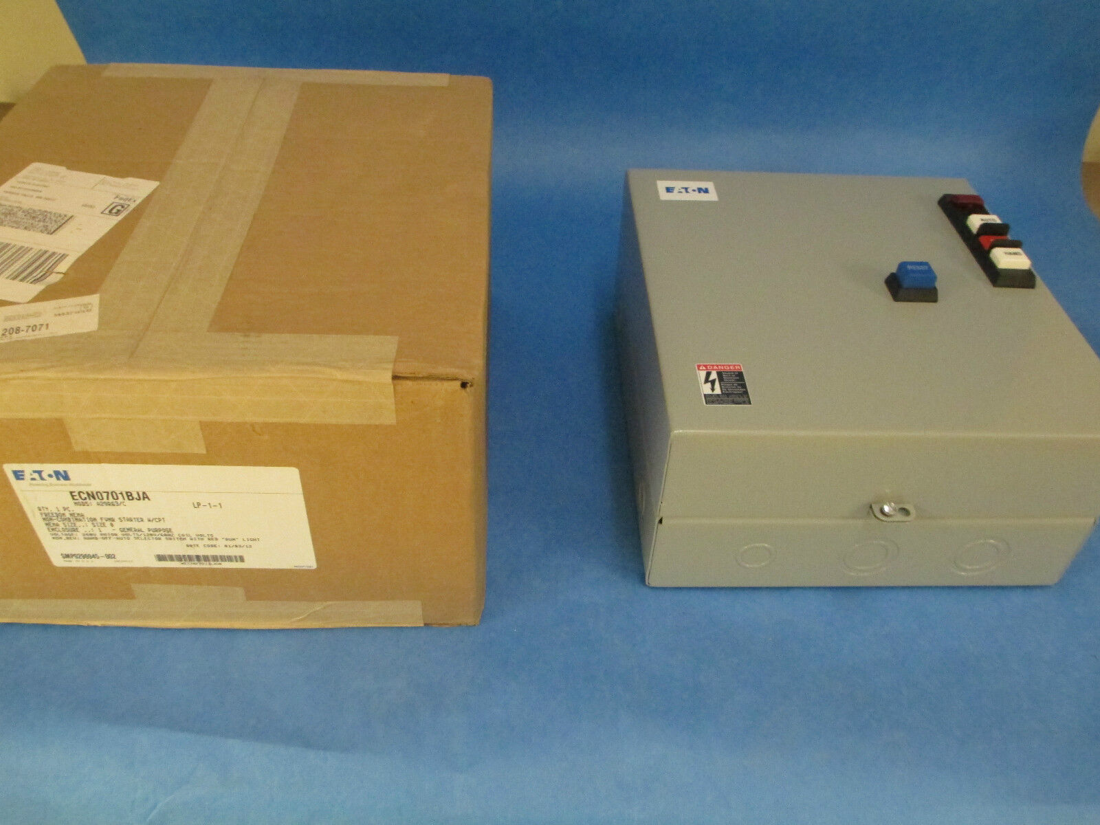 Cutler-Hammer Enclosed Starter ECN0701BJA With CPT New Surplus