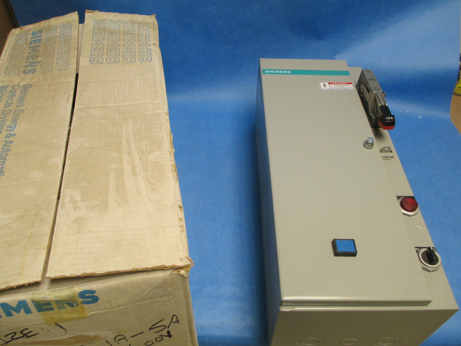 Siemens Combination Size 1 Circuit Breaker 5A 3P New Surplus