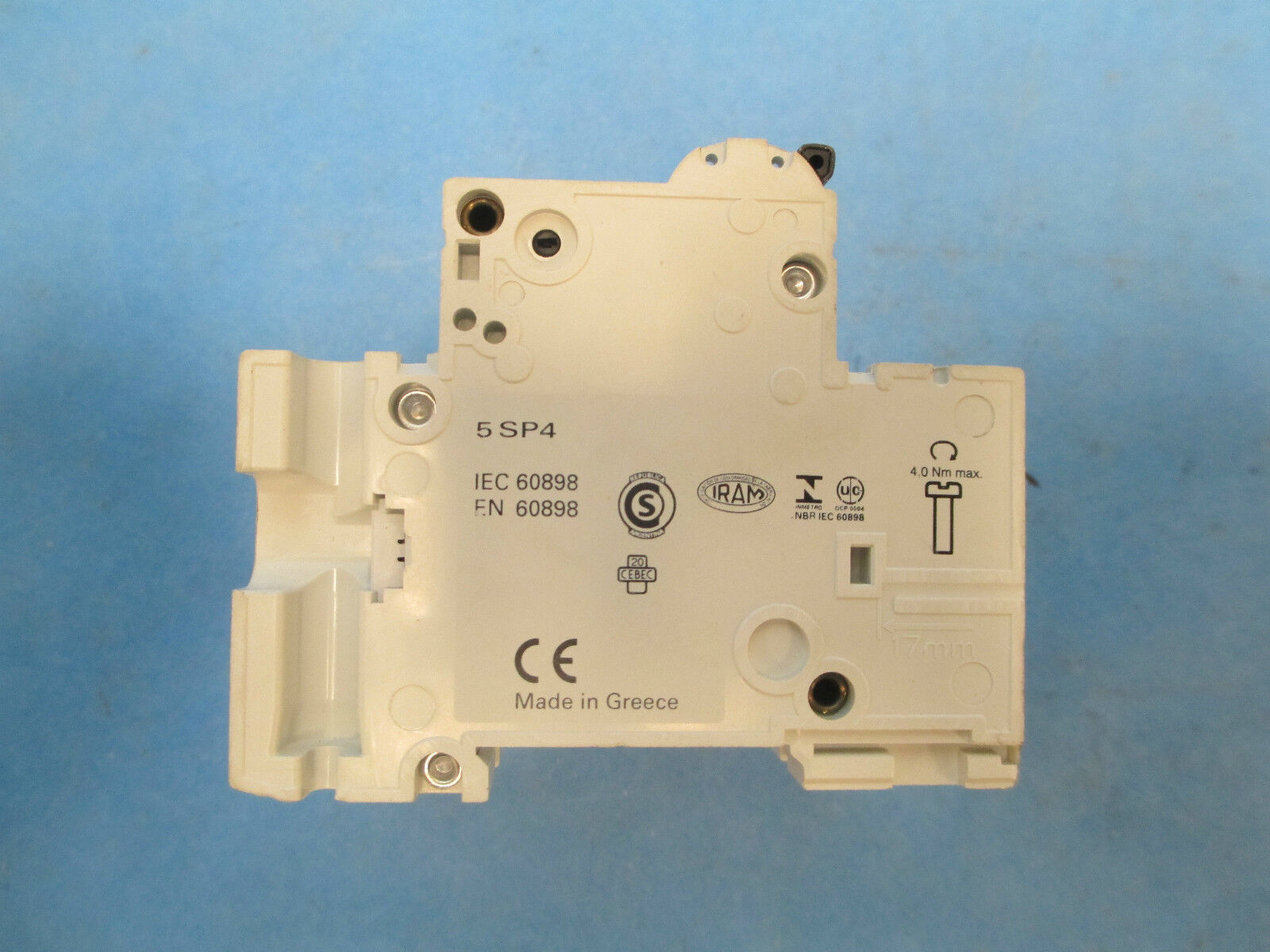 Siemens Circuit Breaker, 5SP43 MCB C63, 3P 63A Used