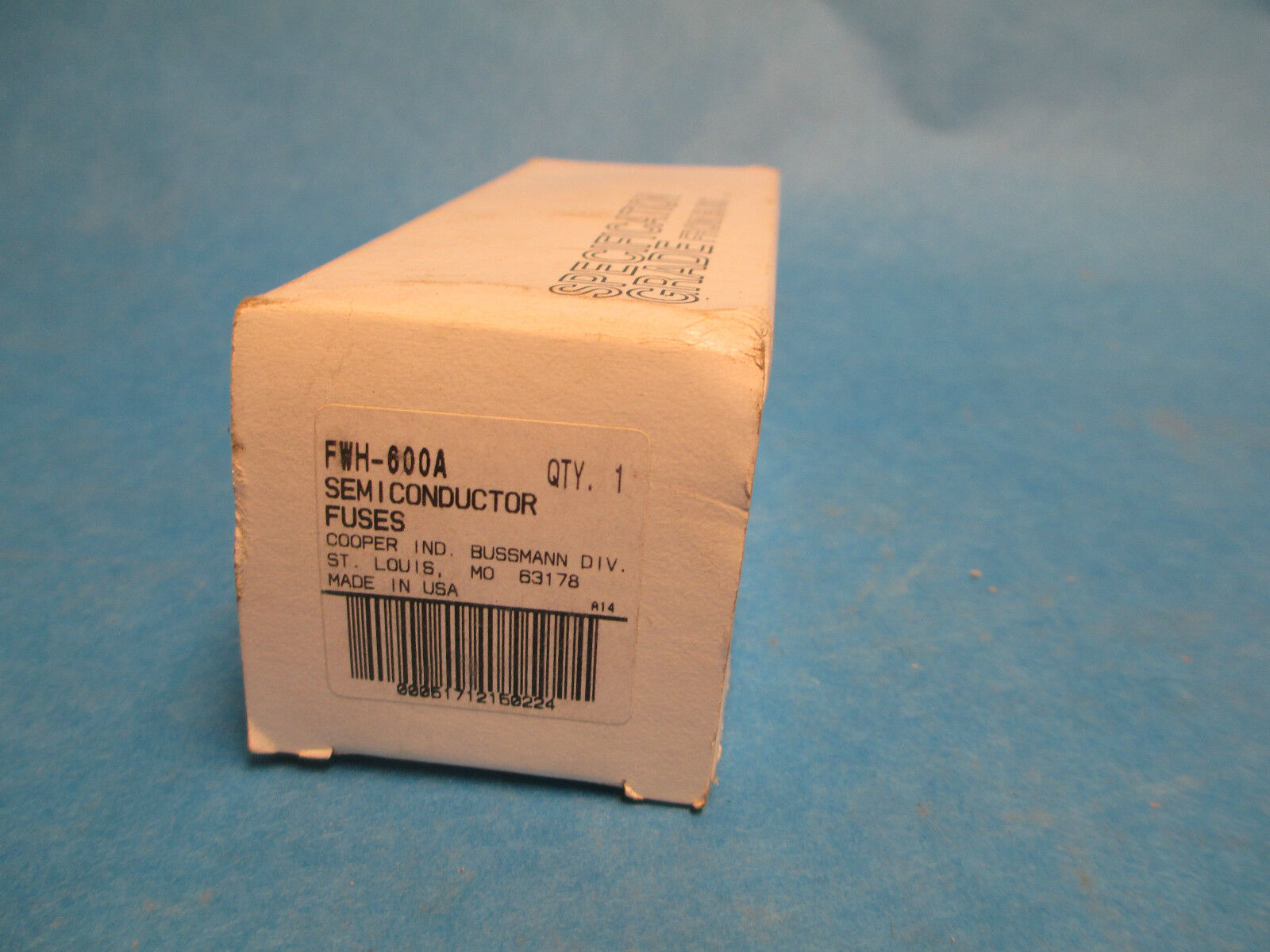 Bussmann Semi conductor Fuse FWH-600A 600A 500V New Surplus