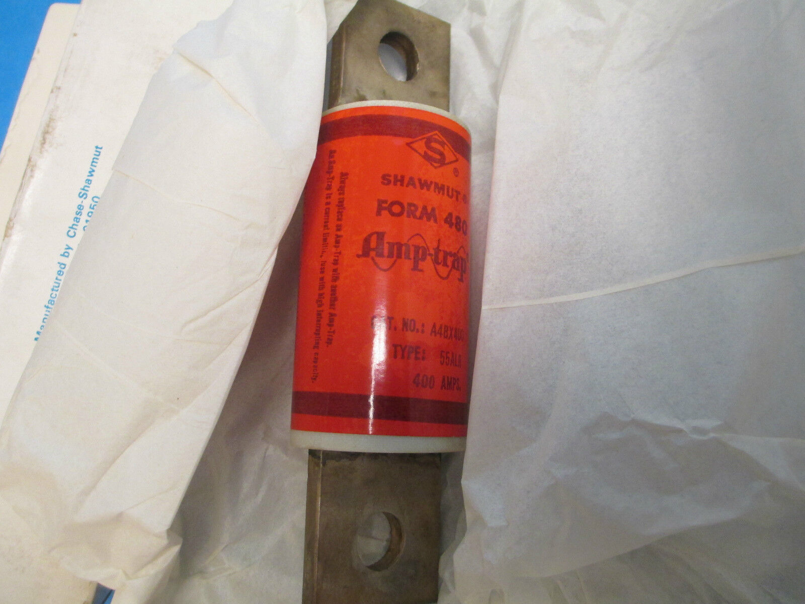Shawmut Type 55ALR AmpTrap Fuses A4BX400 400A New Surplus