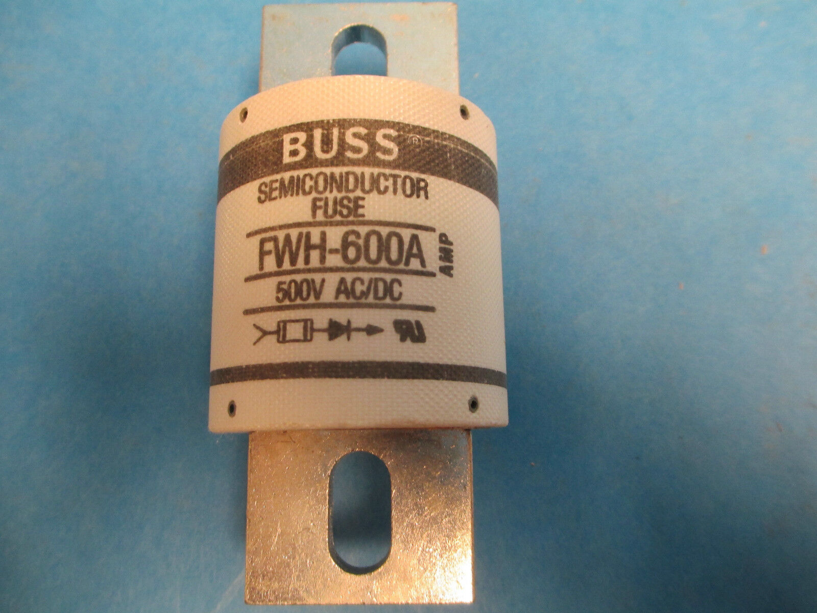 Bussmann Semi conductor Fuse FWH-600A 600A 500V New Surplus