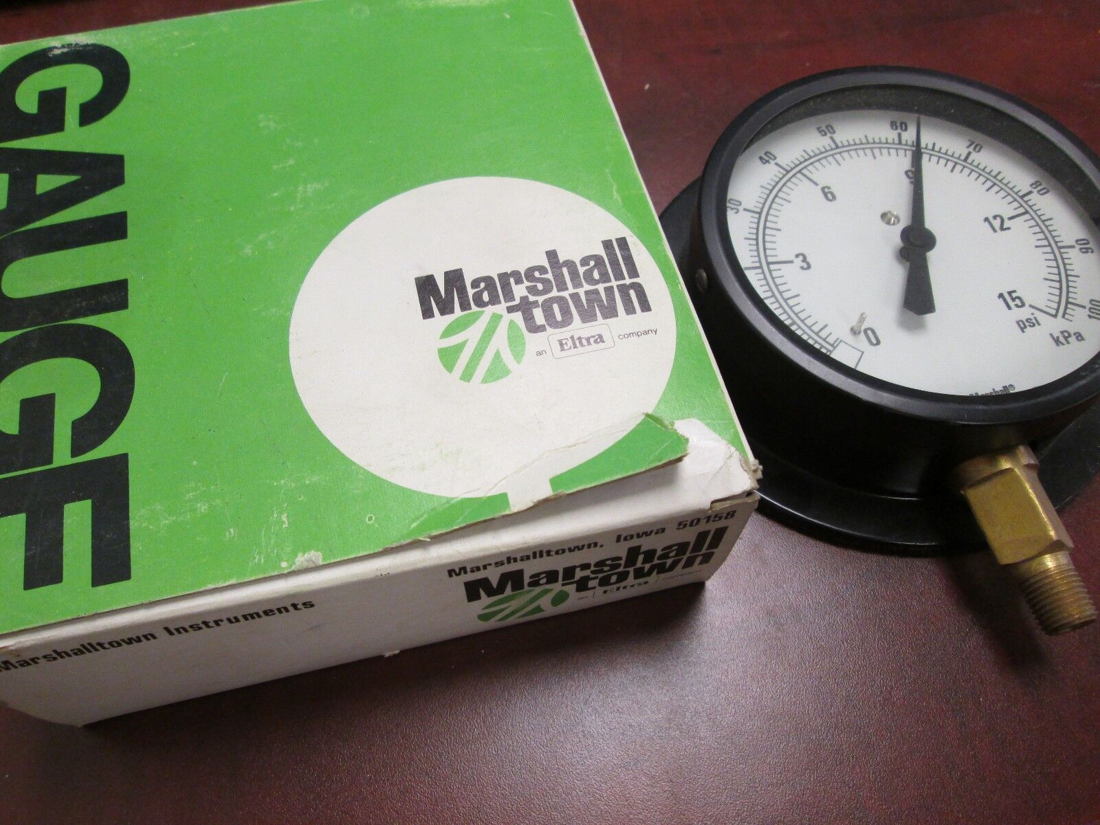 Marshalltown Pressure Gauge GI0372 Pressure Gauge New