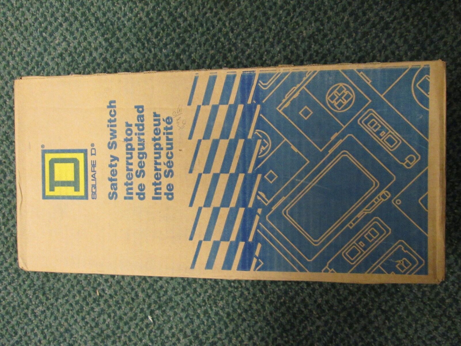 Square D Fusible Safety Switch H222N 60A 2P 240V New Surplus