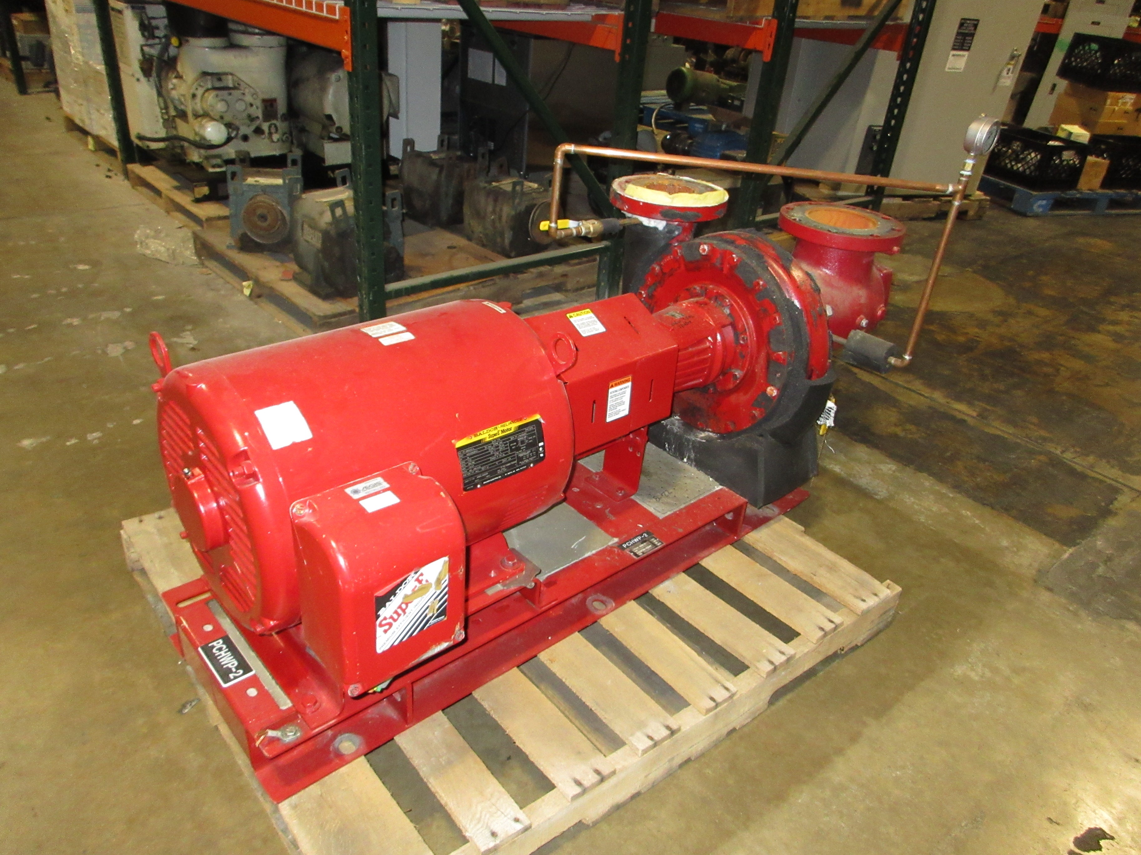 Bell & Gossett Pump e-1510 SSFSIC 13 4GC 50HP 1800RPM 16FT Head 772 GPM Used