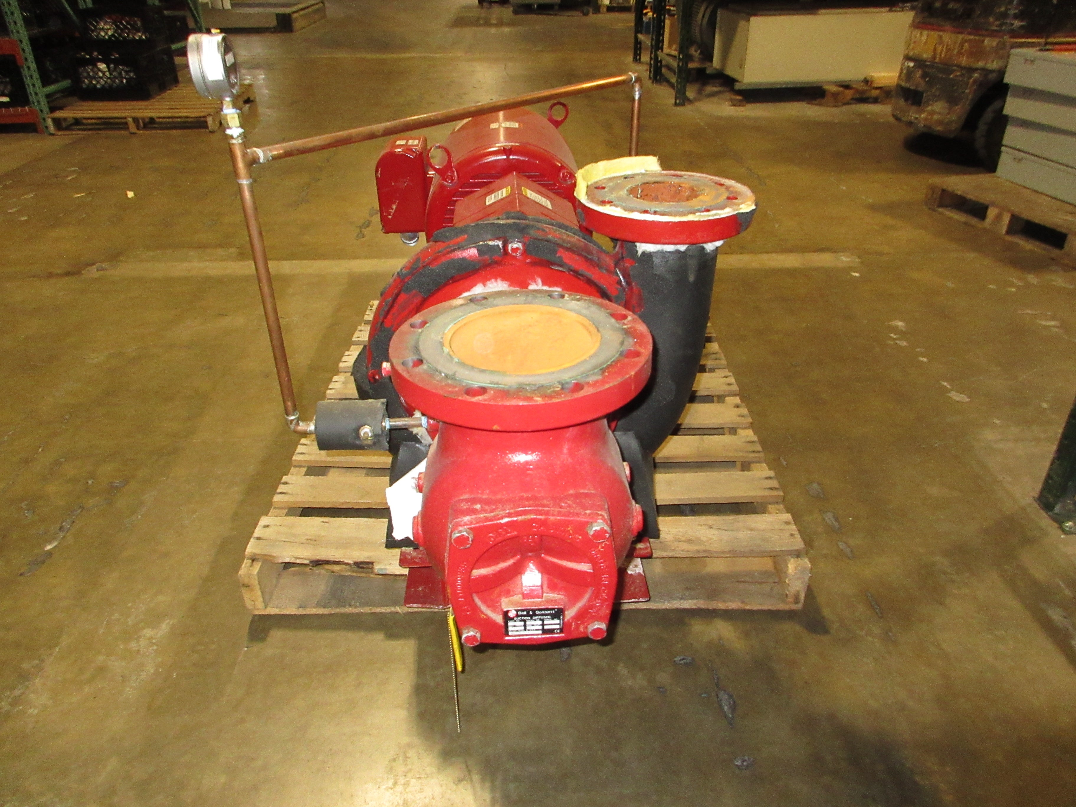 Bell & Gossett Pump e-1510 SSFSIC 13 4GC 50HP 1800RPM 16FT Head 772 GPM Used