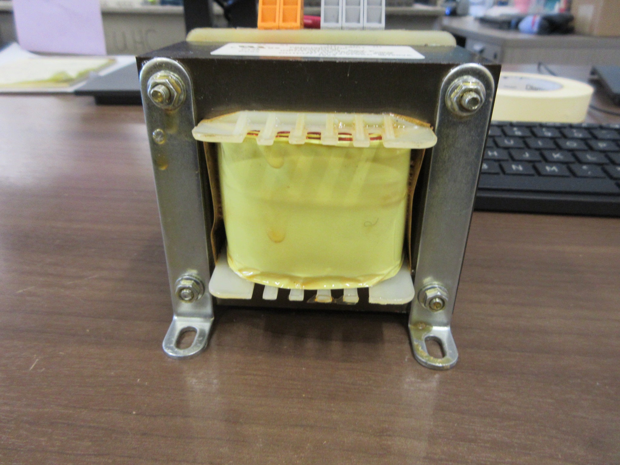 Precision Transformer X13550420-02 Rev. E 180 VA Pri:107/115V Sec: 27V Used