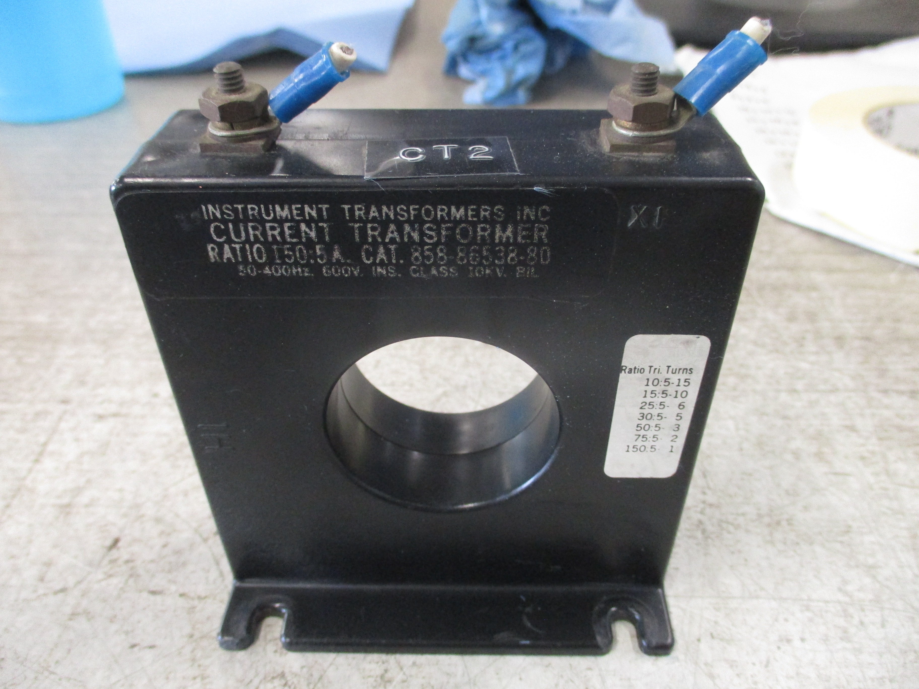 Walther Connector 361 3 06 60A 250V Used