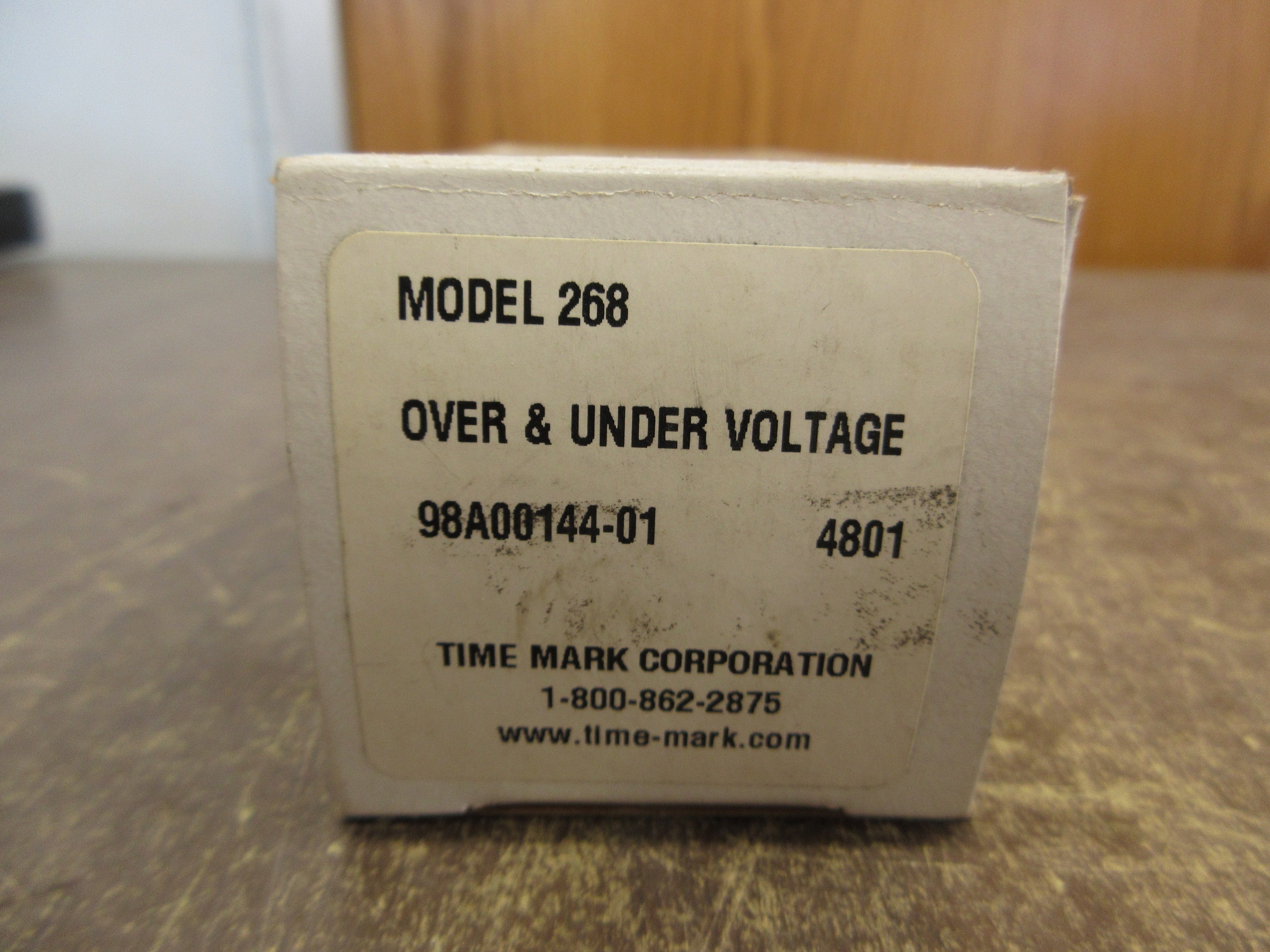Time Mark Model 268 Over & Under Voltage Relay 98A00144-01 New Surplus