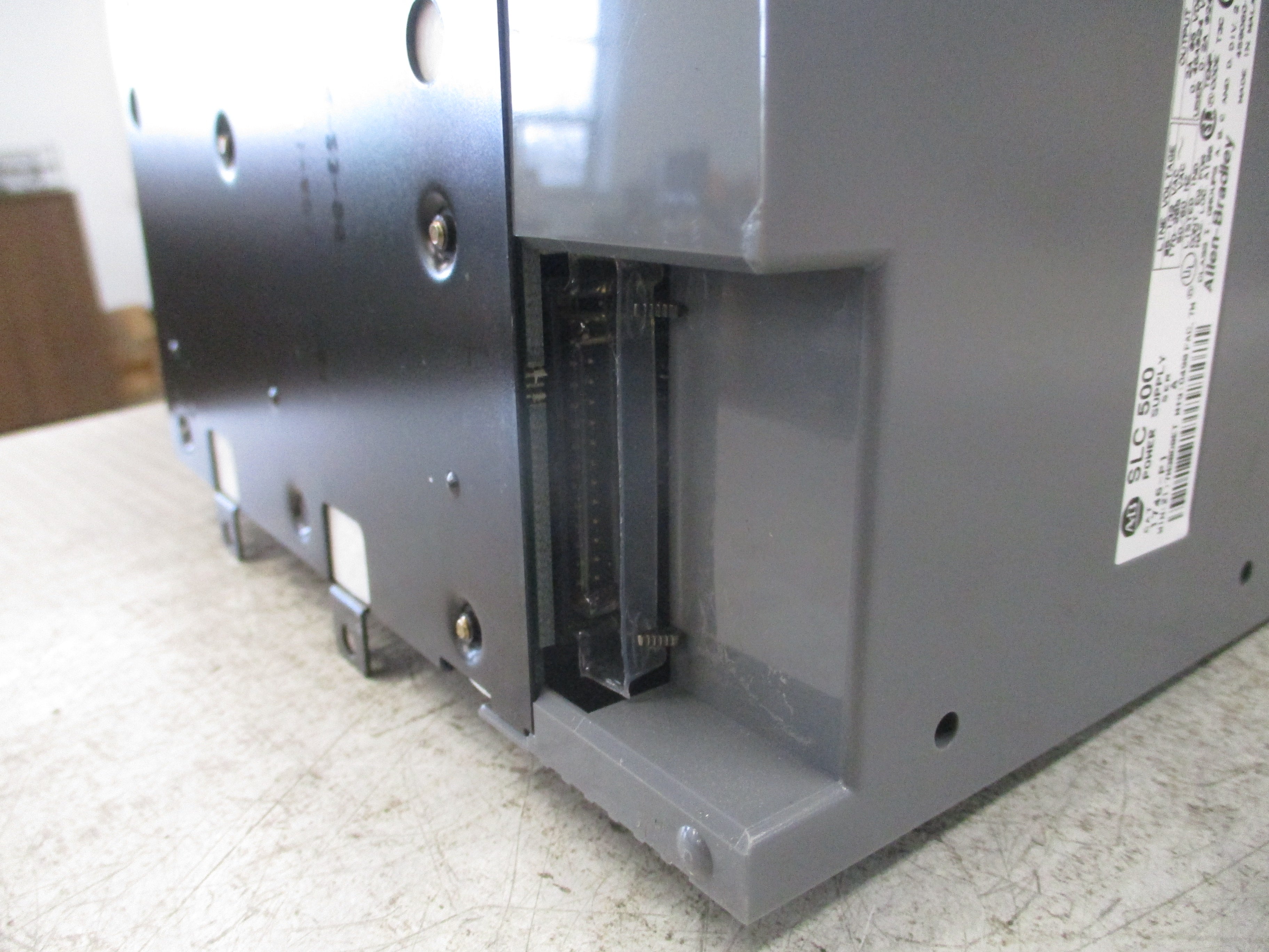 Allen-Bradley SLC500 PLC Rack W/Power Supply 1746-A4/1746-P1 4-Slot Used