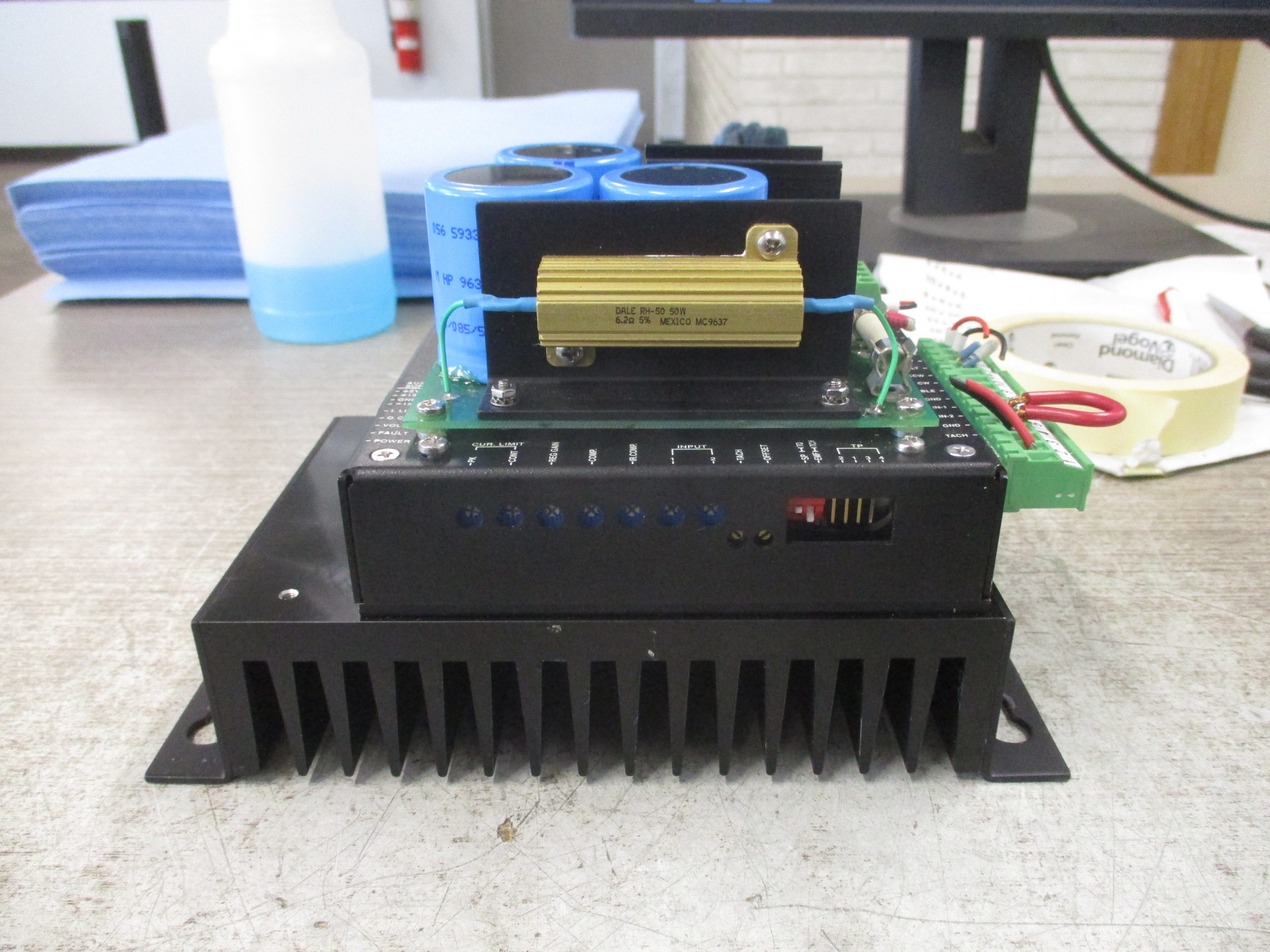 PMI Motion Technologies Servo Amplifier 0088060-004 Type: KXA-48-8-16/AUX/PS