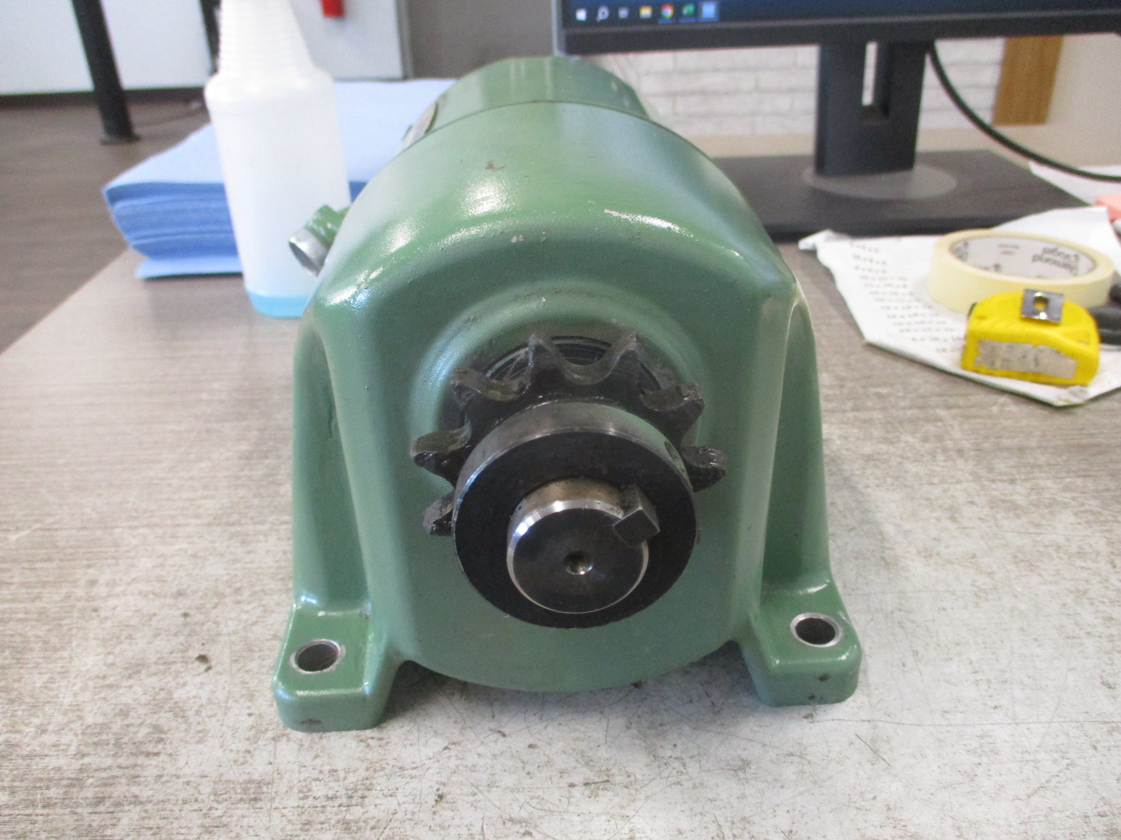 Turbo Conveyor Gearmotor C4T17NZ24A 1/4HP 208/230V 460V 1800RPM 3Ph 50/60Hz