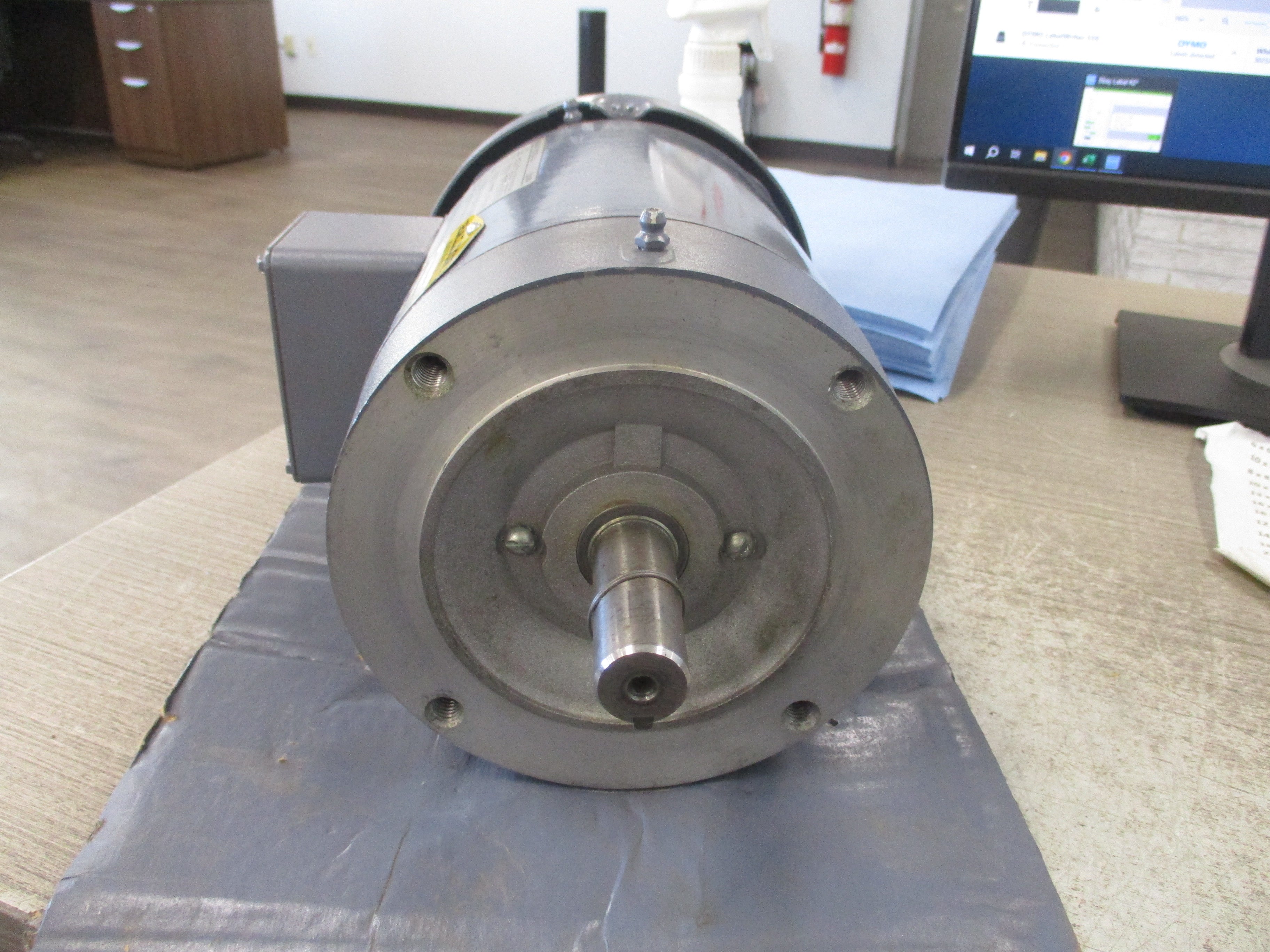 Baldor Motor 35A03X396-M15B Modified 1.5HP 220/380/440V 4.4/3.8/2.2A 1800RPM