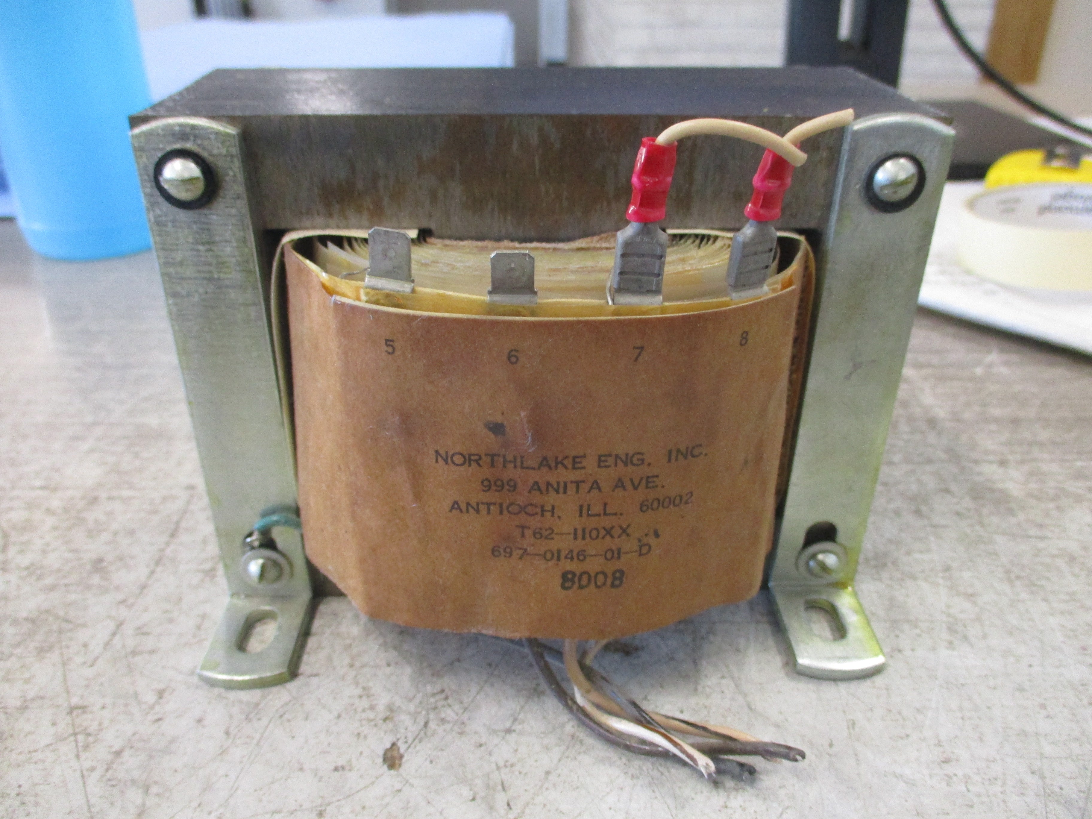Northlake Engineering Transformer T62-110XX Used