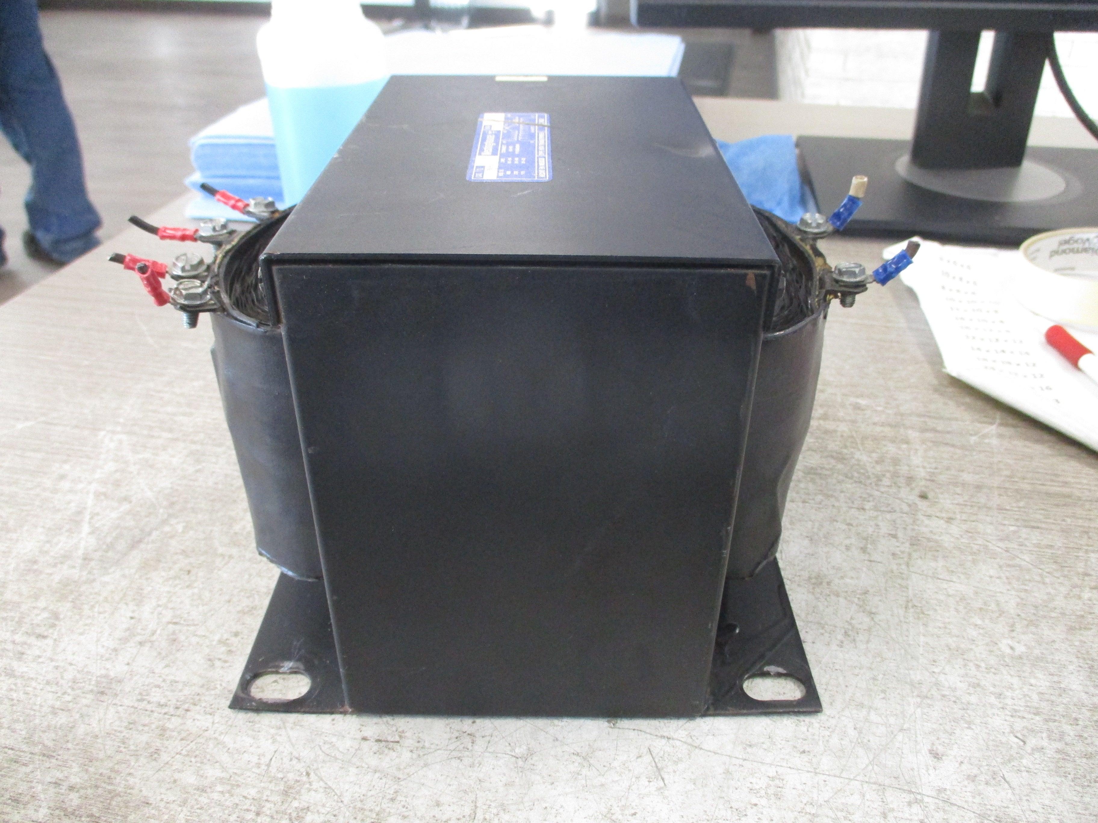 Westinghouse Type MTA Transformer 1F0966 S 2.0kVA Pri: 230/460V Sec: 115V 60Hz