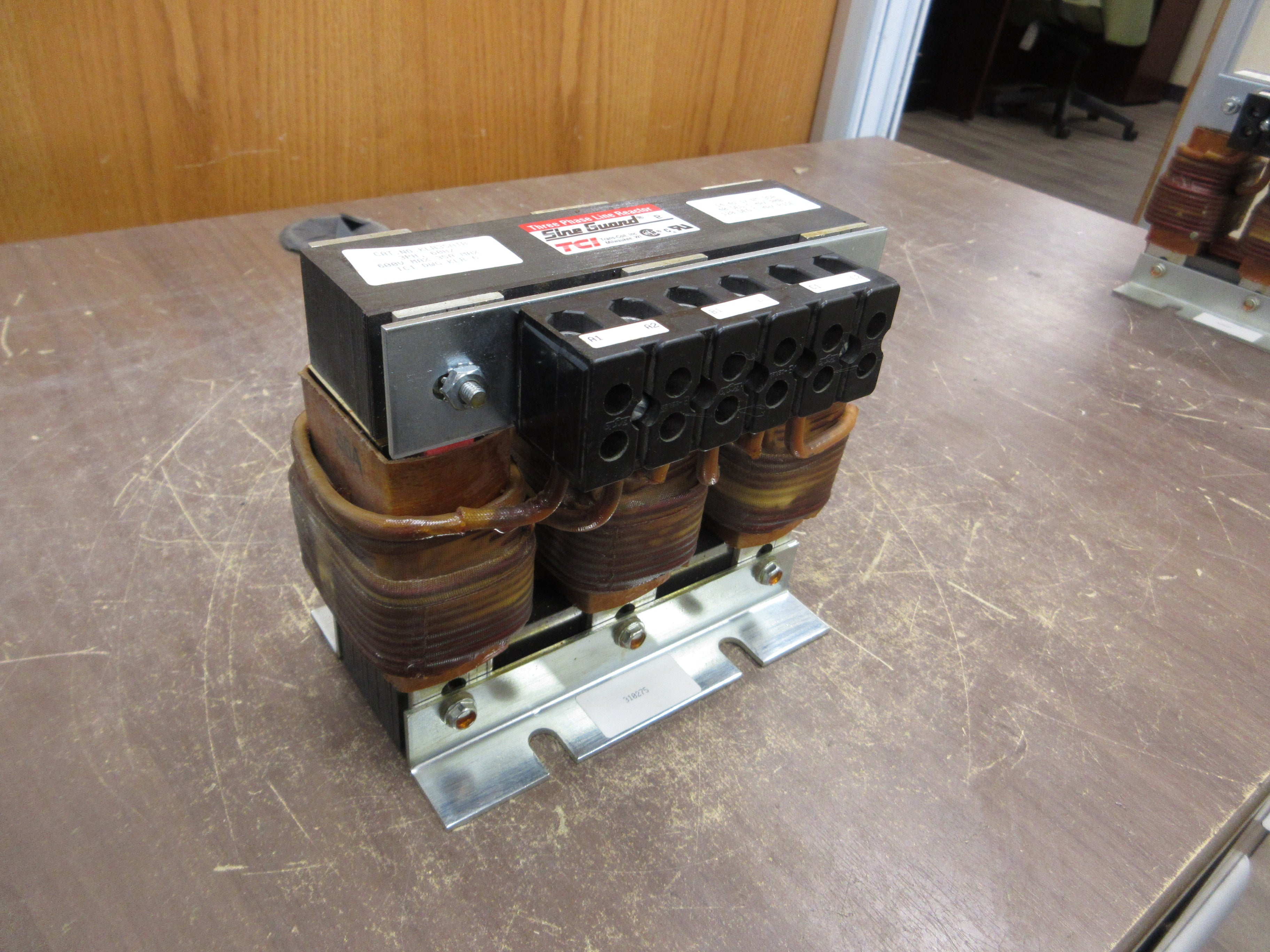 TCI Sine Guard 3Ph Line Reactor KLR35ATB 35A 600V 3Ph Used
